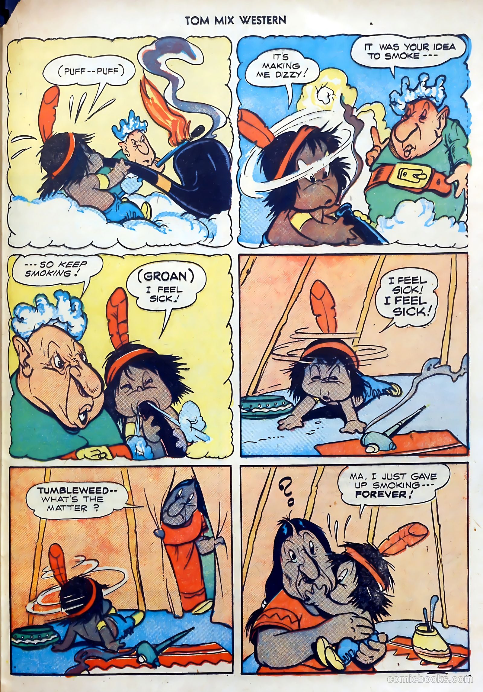 Tom Mix Western #2 (1948) — page 37 of 52