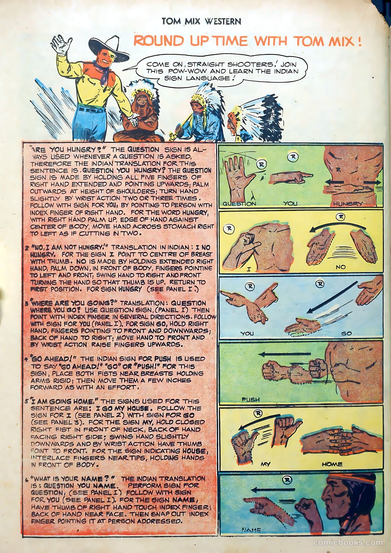 Tom Mix Western #2 (1948) — page 38 of 52