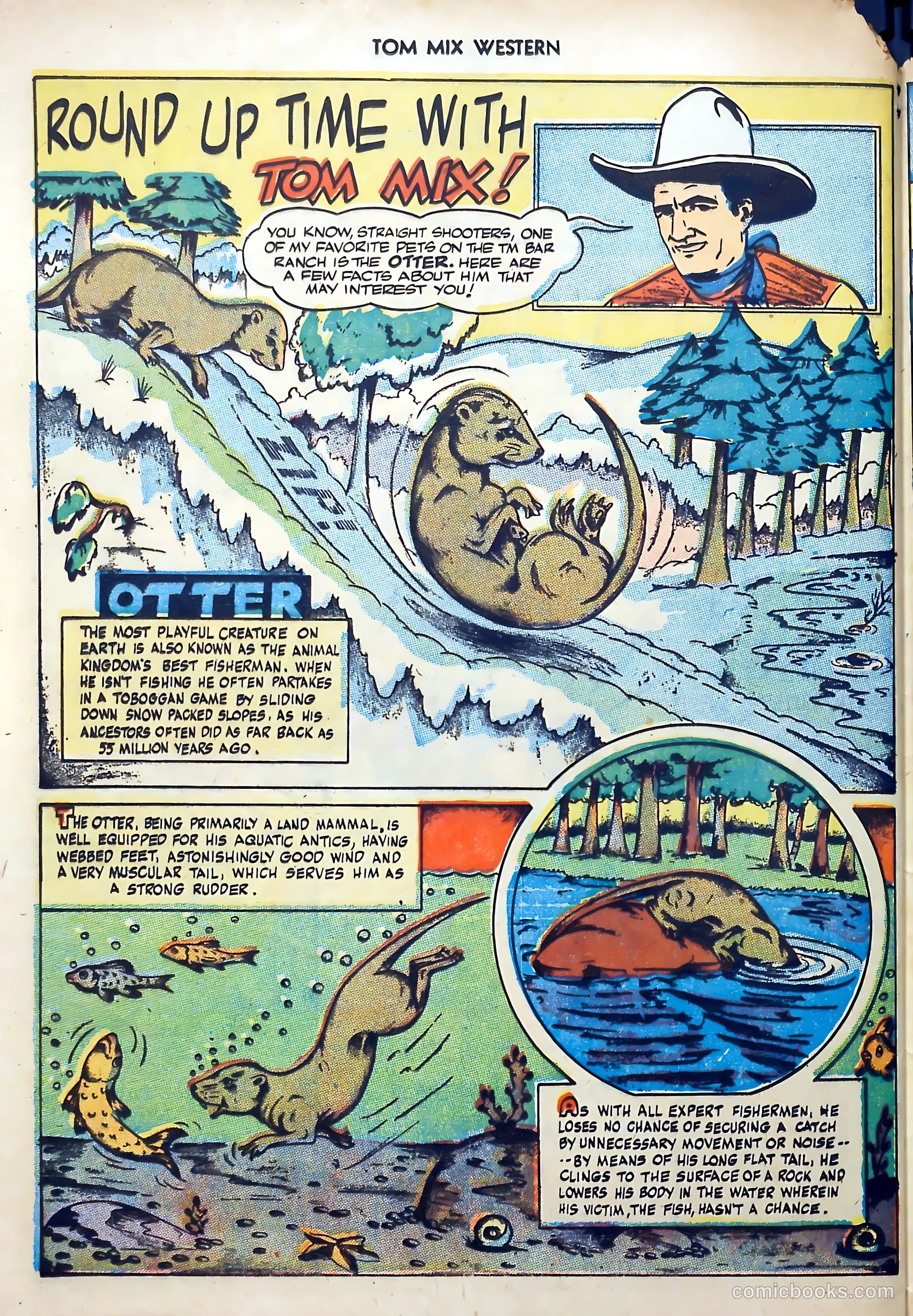 Tom Mix Western #2 (1948) — page 40 of 52