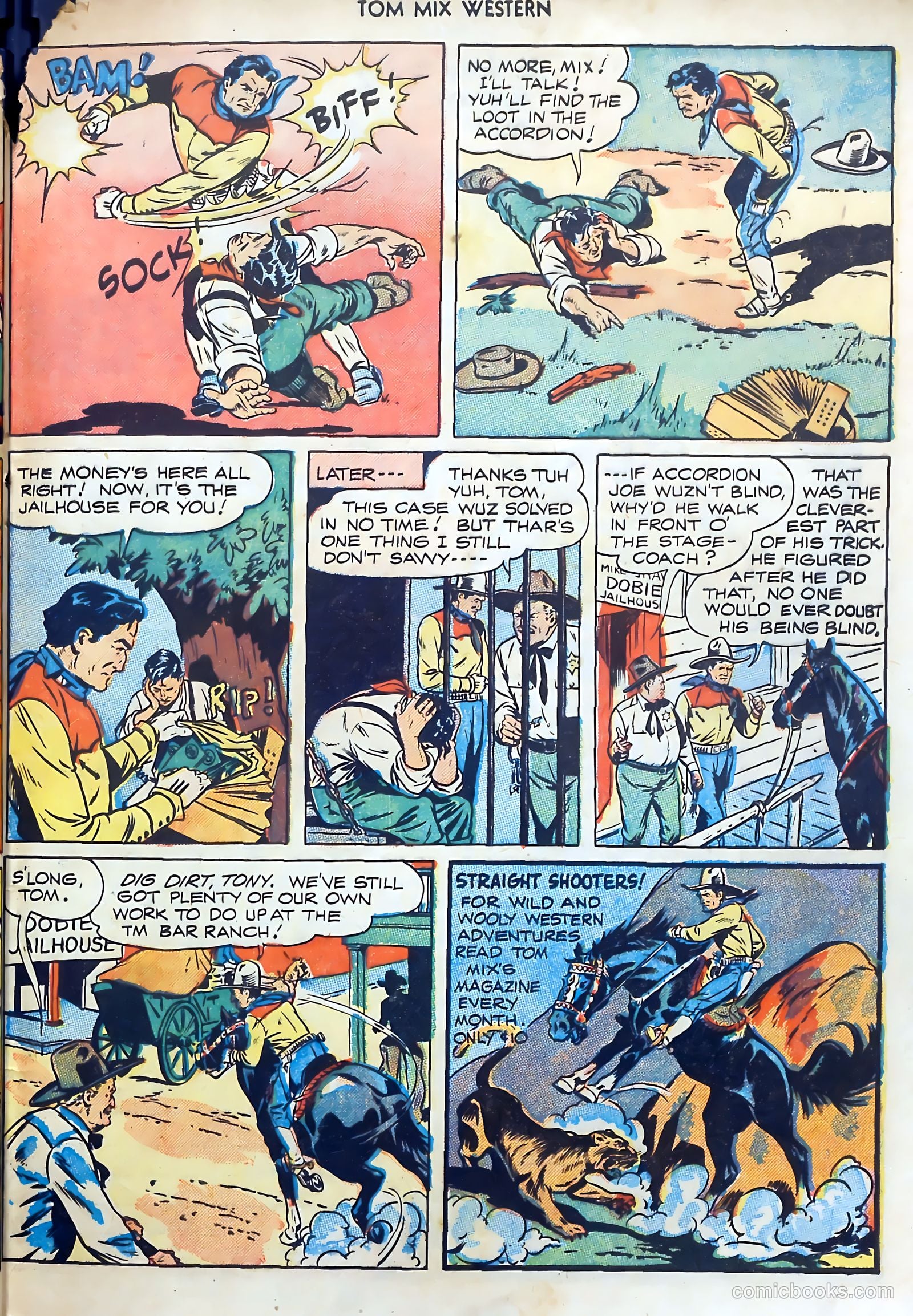 Tom Mix Western #2 (1948) — page 49 of 52