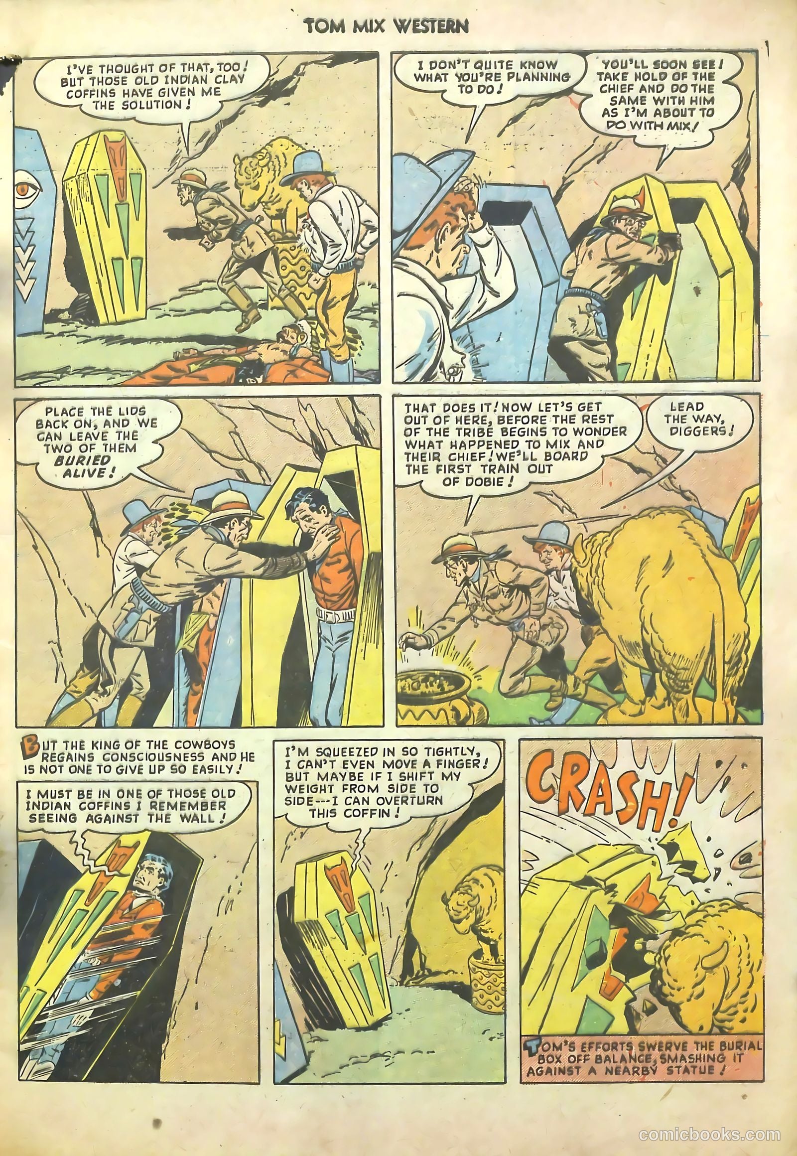 Tom Mix Western #20 (1949) — page 9 of 52