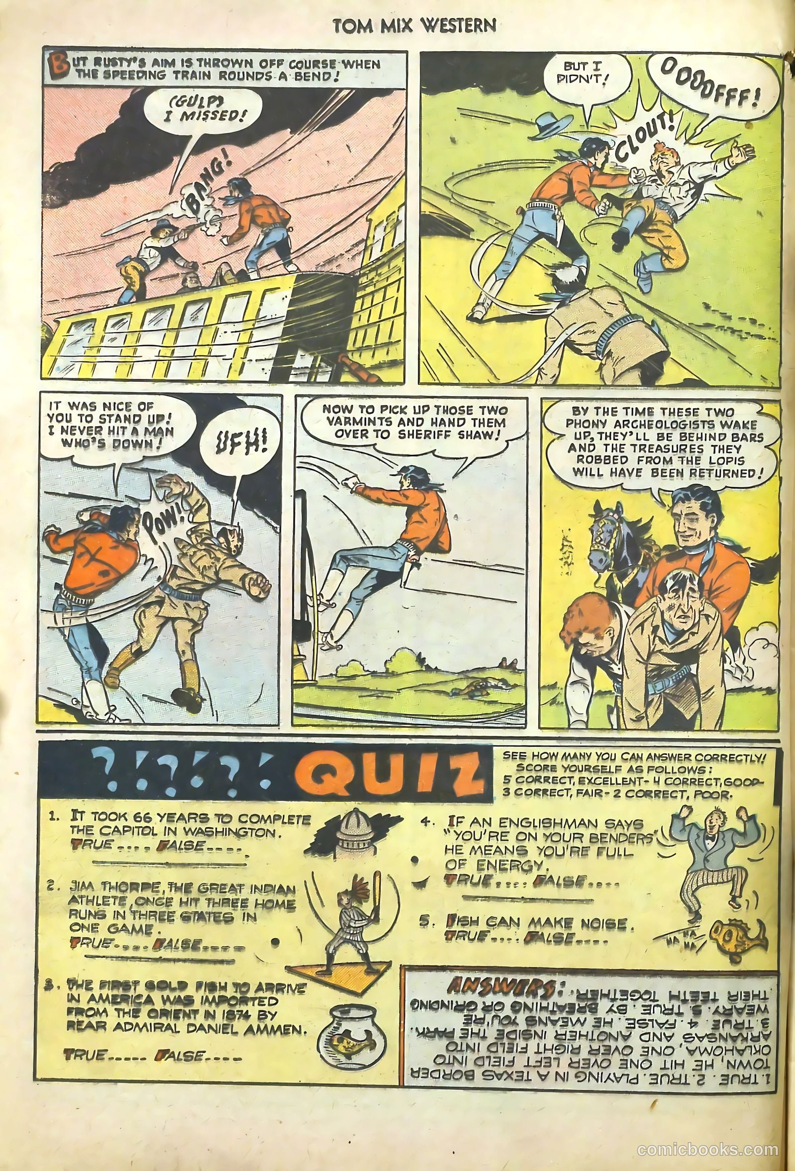Tom Mix Western #20 (1949) — page 12 of 52