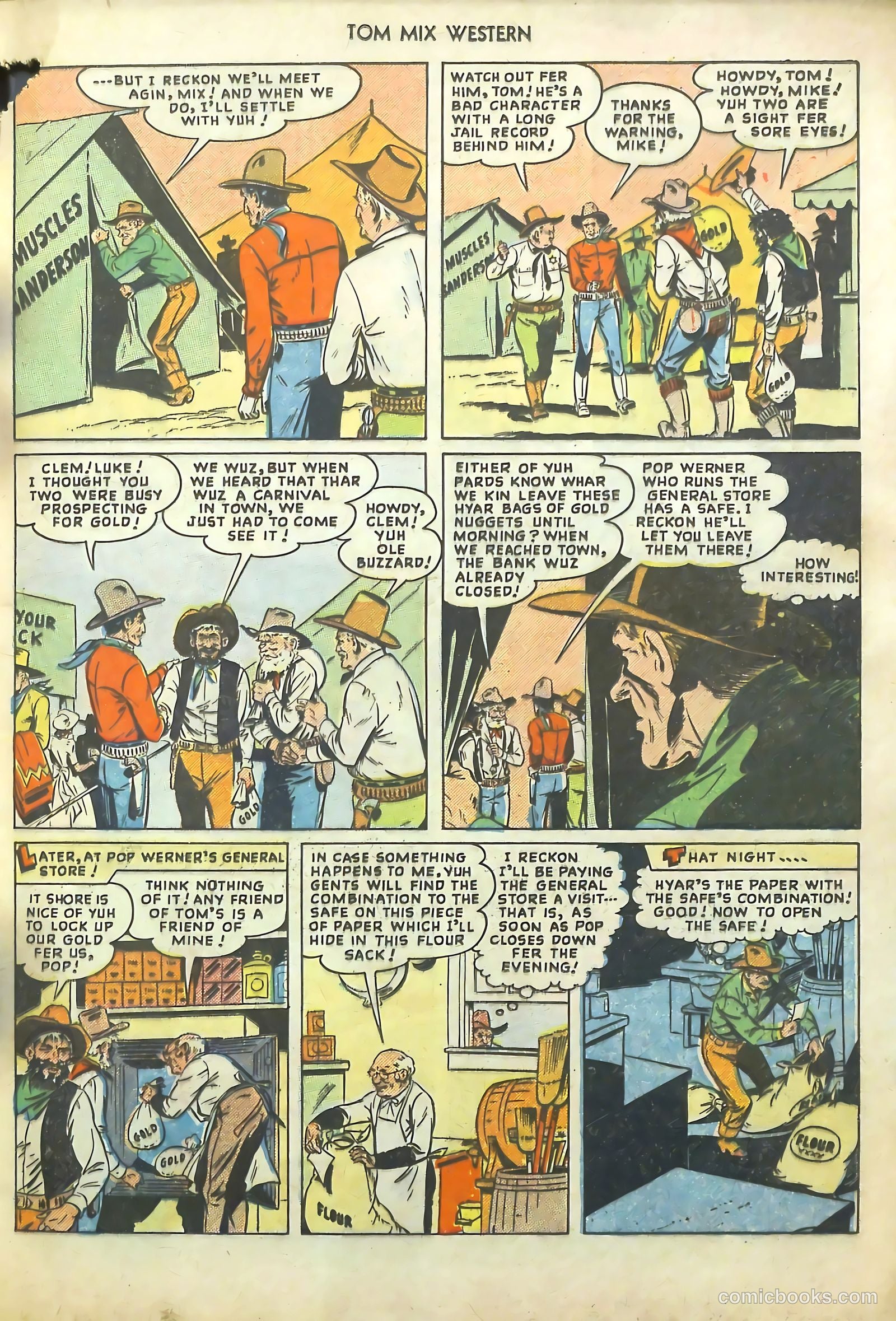 Tom Mix Western #20 (1949) — page 17 of 52
