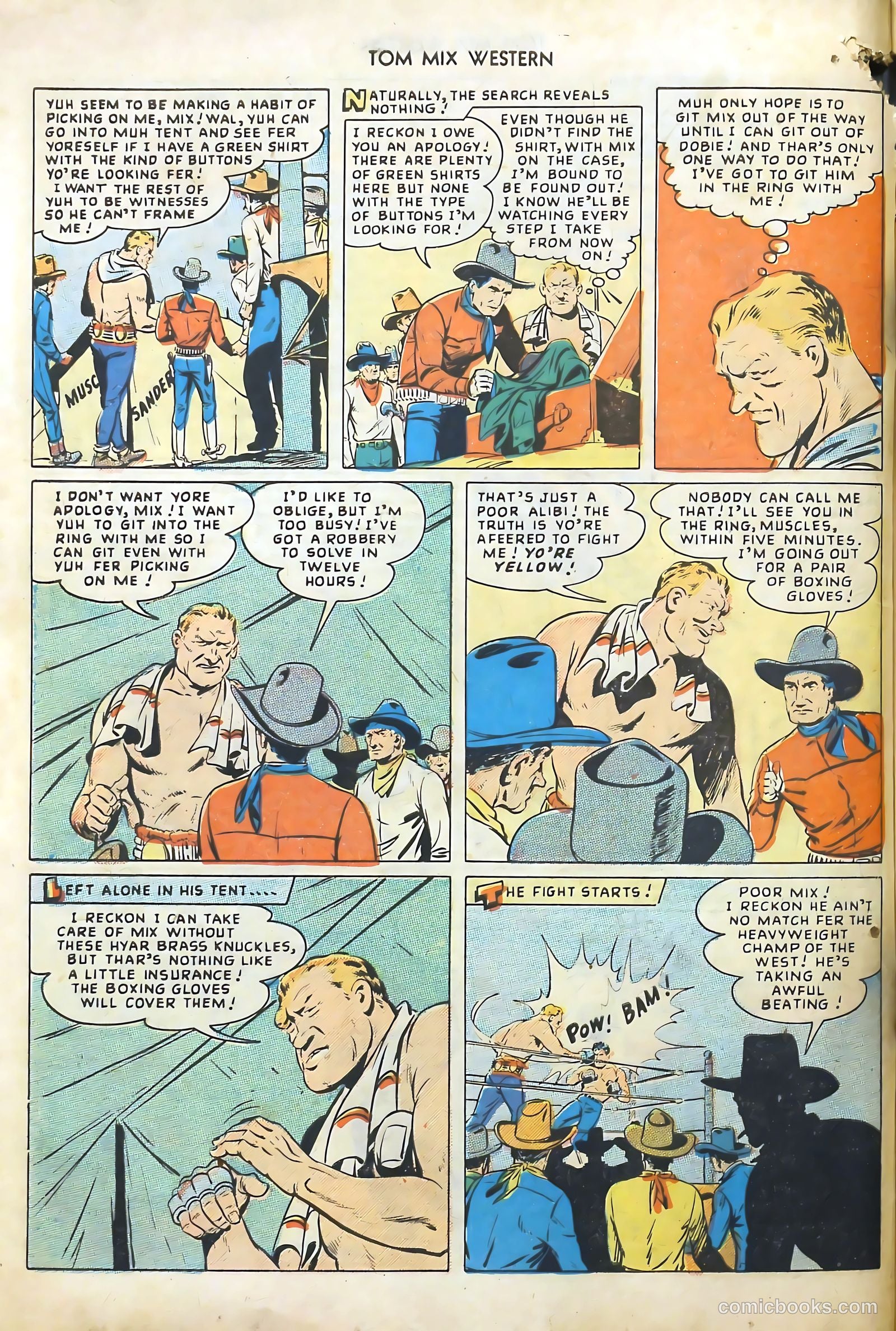 Tom Mix Western #20 (1949) — page 20 of 52