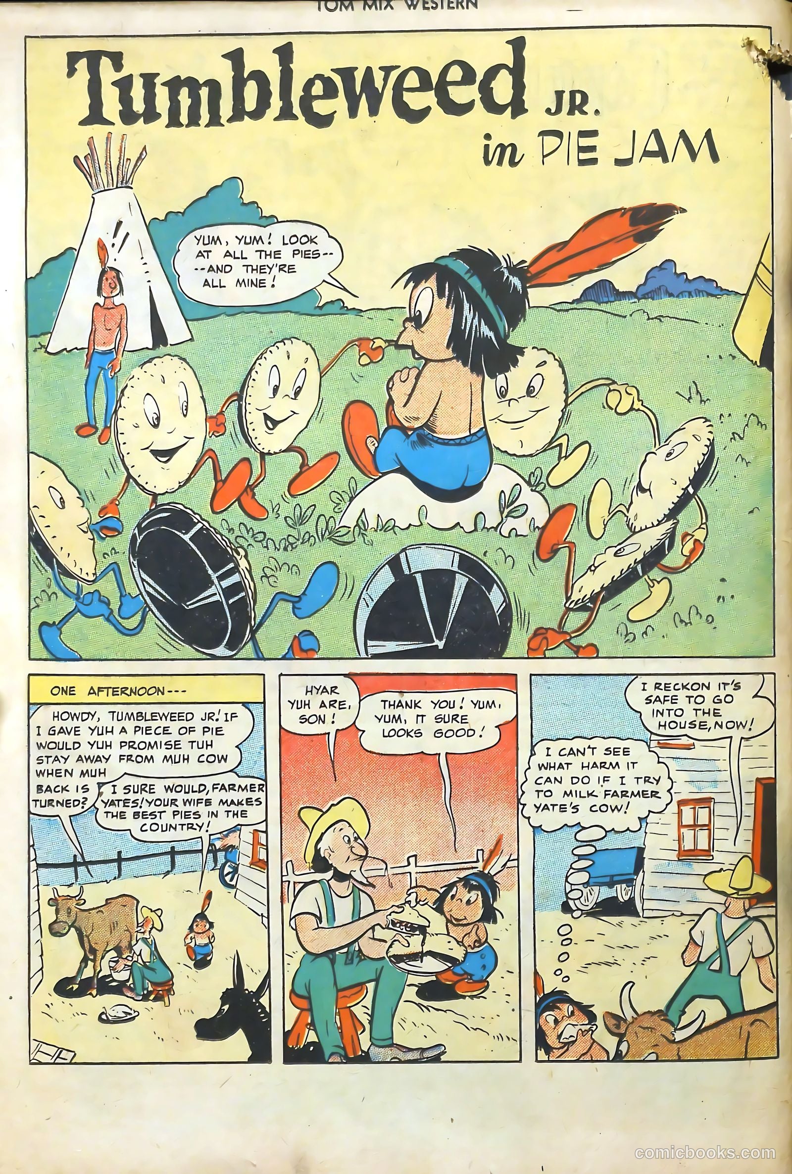 Tom Mix Western #20 (1949) — page 24 of 52