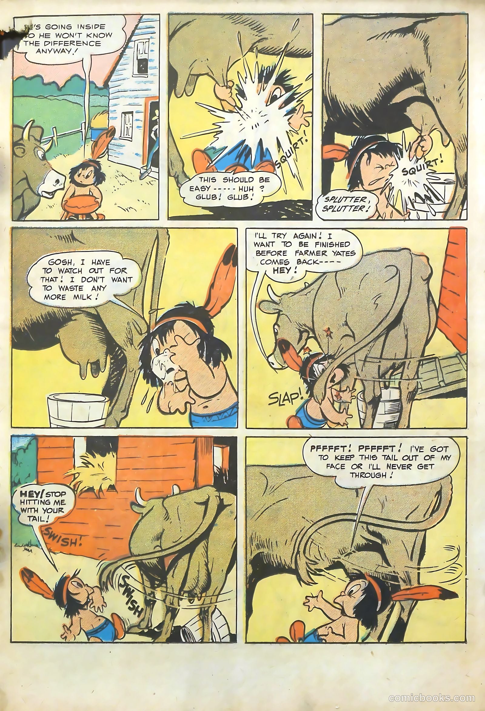 Tom Mix Western #20 (1949) — page 25 of 52