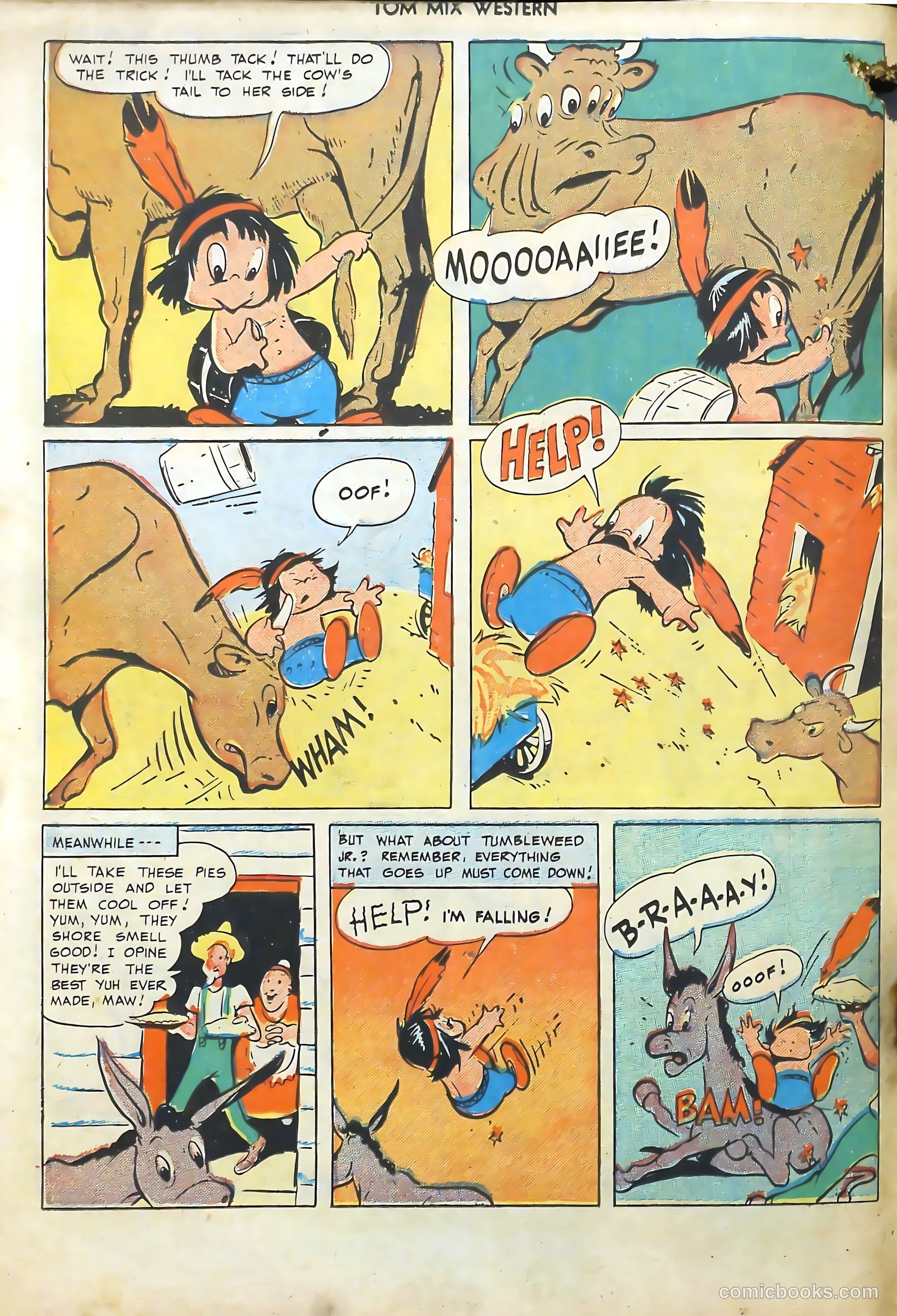 Tom Mix Western #20 (1949) — page 26 of 52