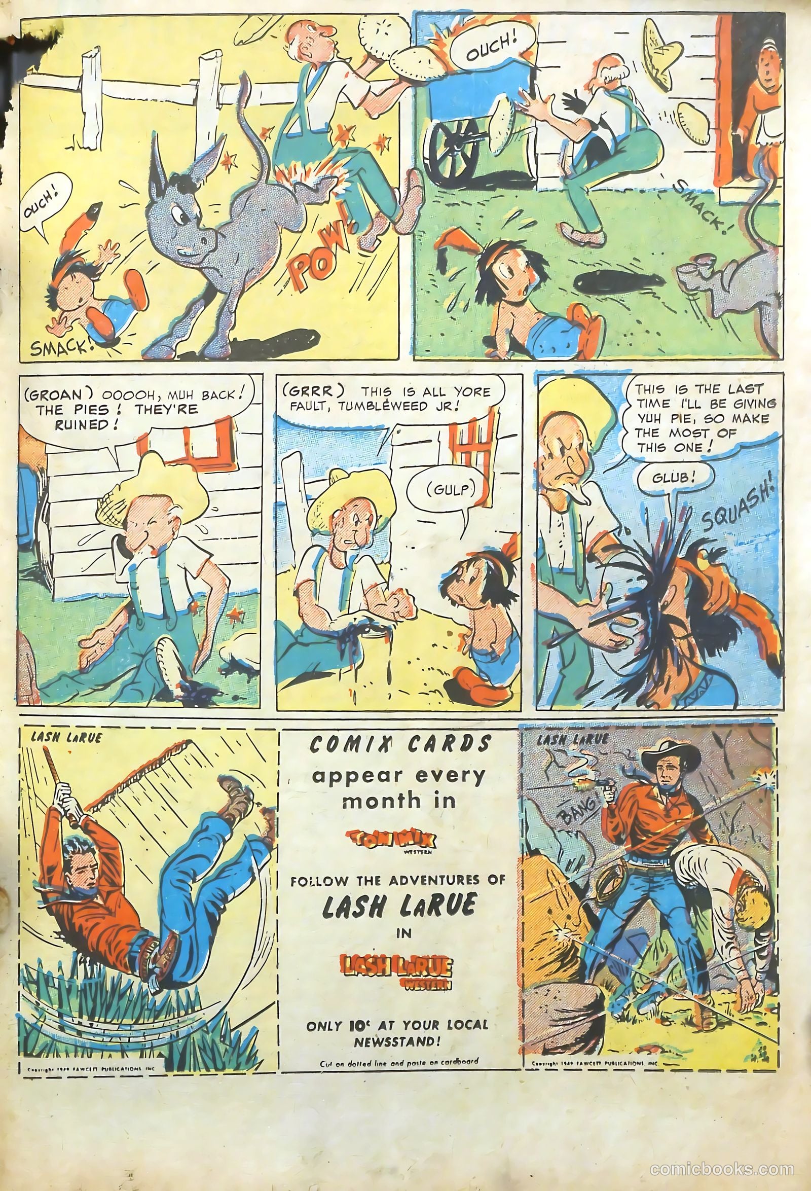 Tom Mix Western #20 (1949) — page 27 of 52