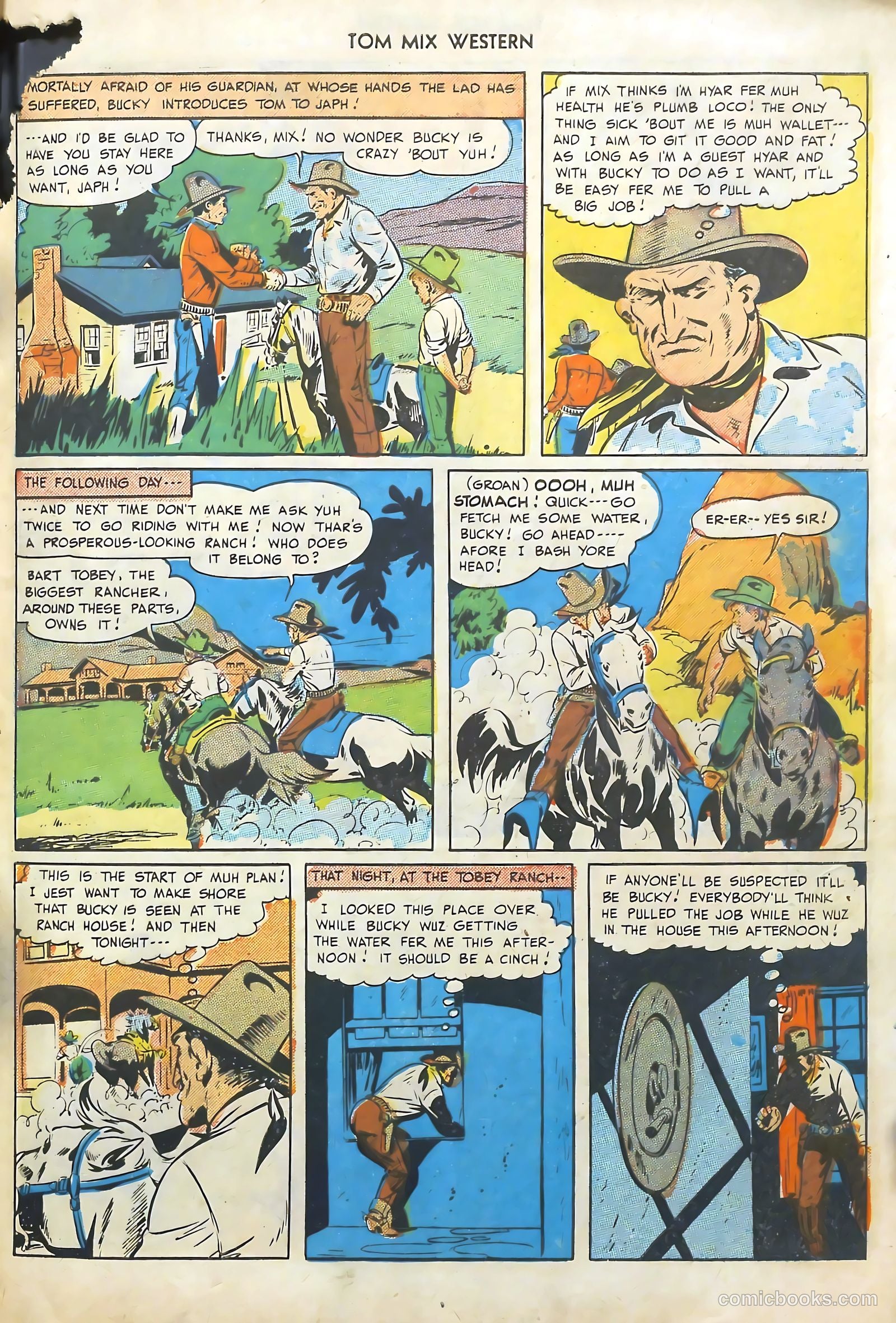 Tom Mix Western #20 (1949) — page 33 of 52