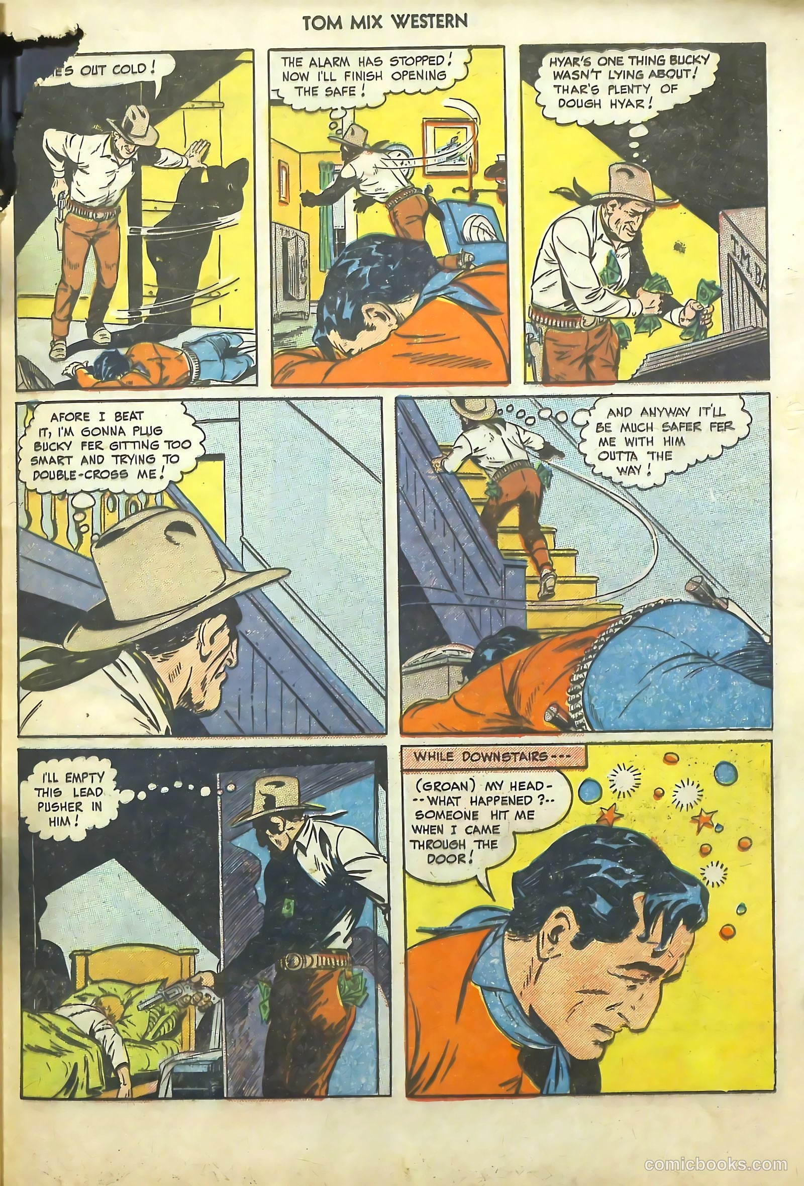 Tom Mix Western #20 (1949) — page 37 of 52