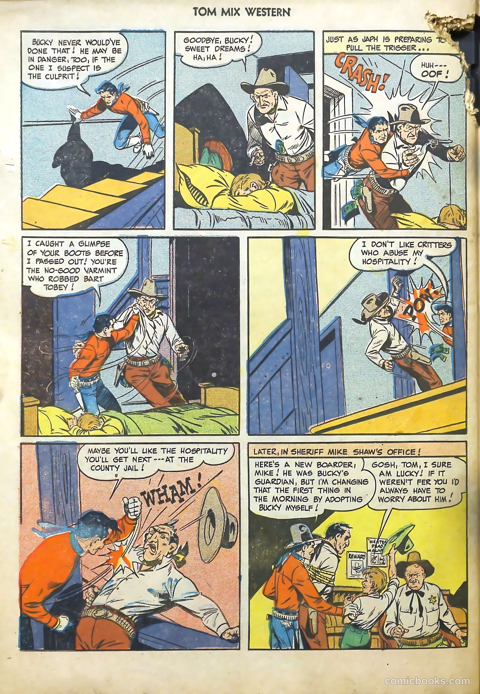 Tom Mix Western #20 (1949) — page 38 of 52