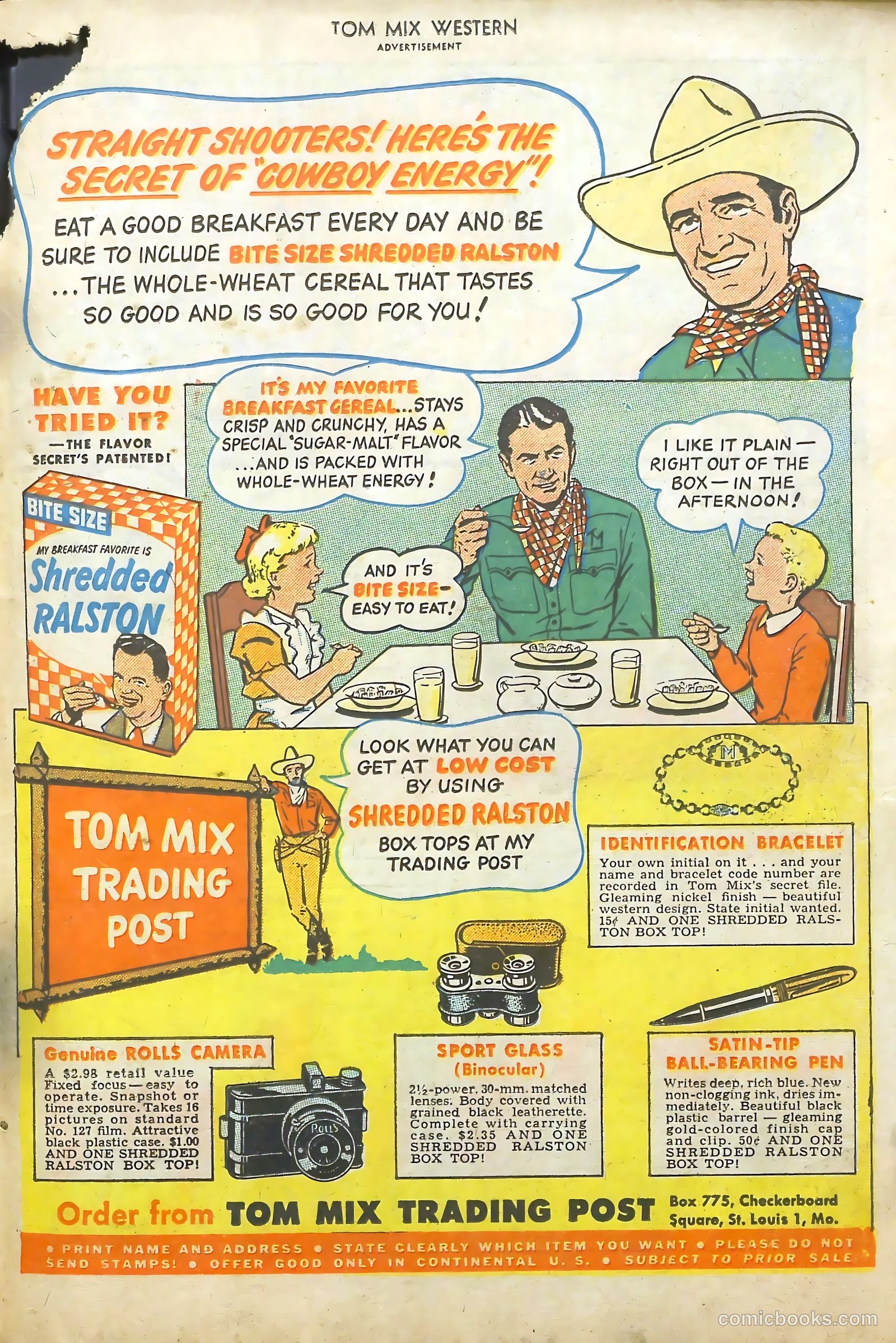 Tom Mix Western #20 (1949) — page 39 of 52