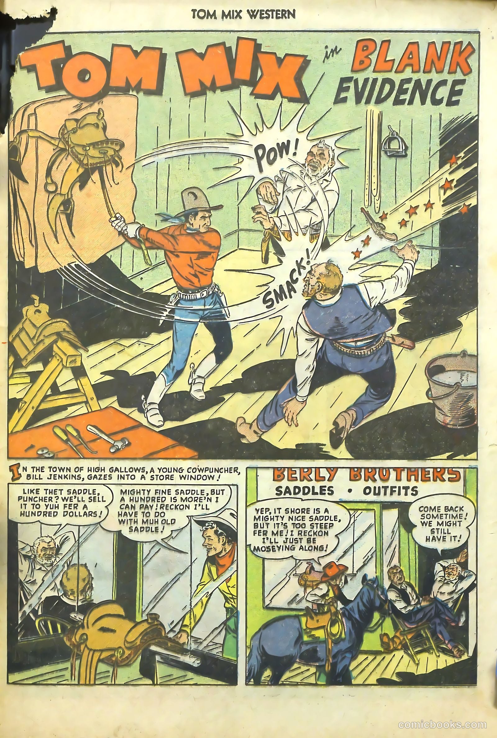 Tom Mix Western #20 (1949) — page 41 of 52