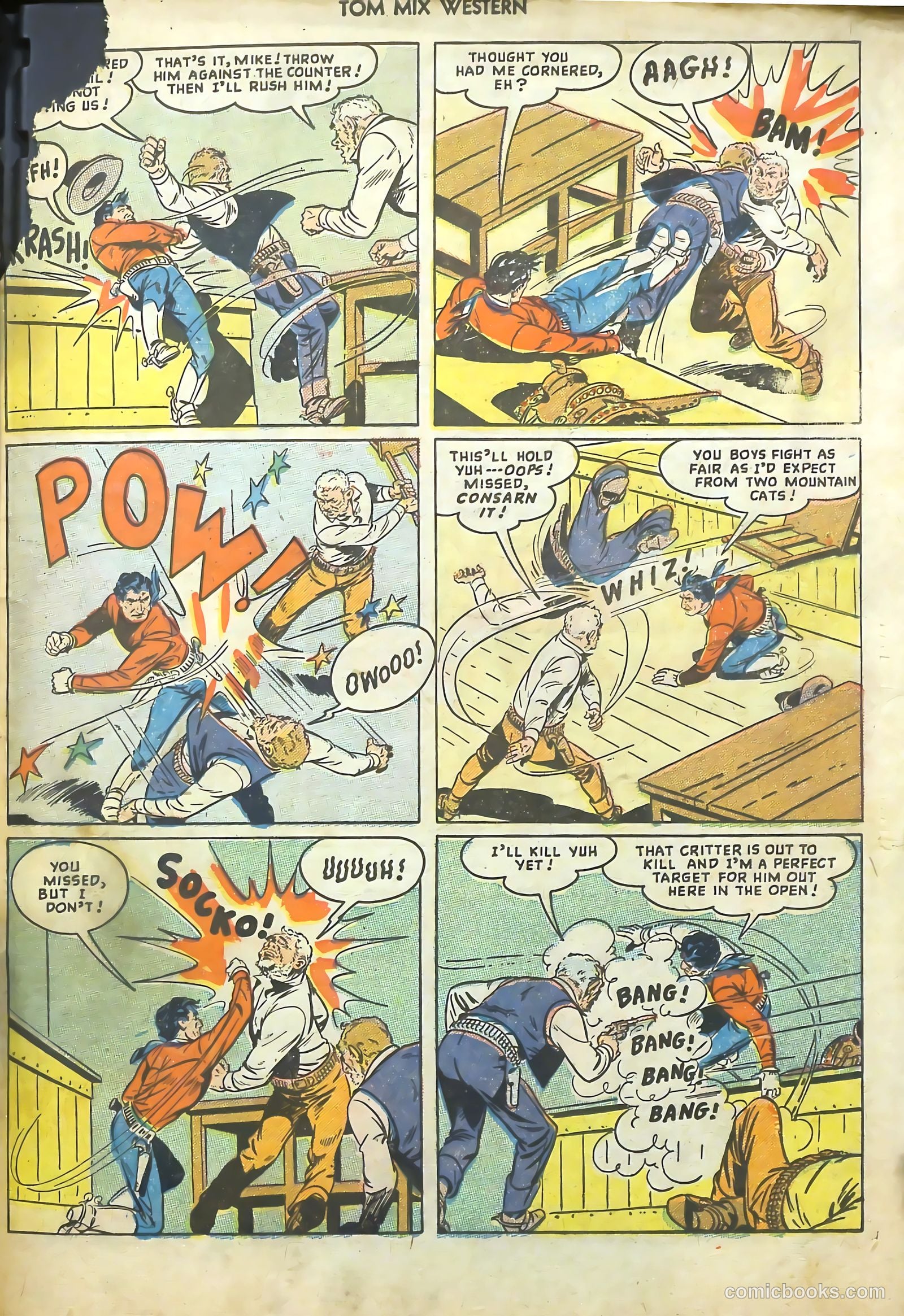 Tom Mix Western #20 (1949) — page 47 of 52