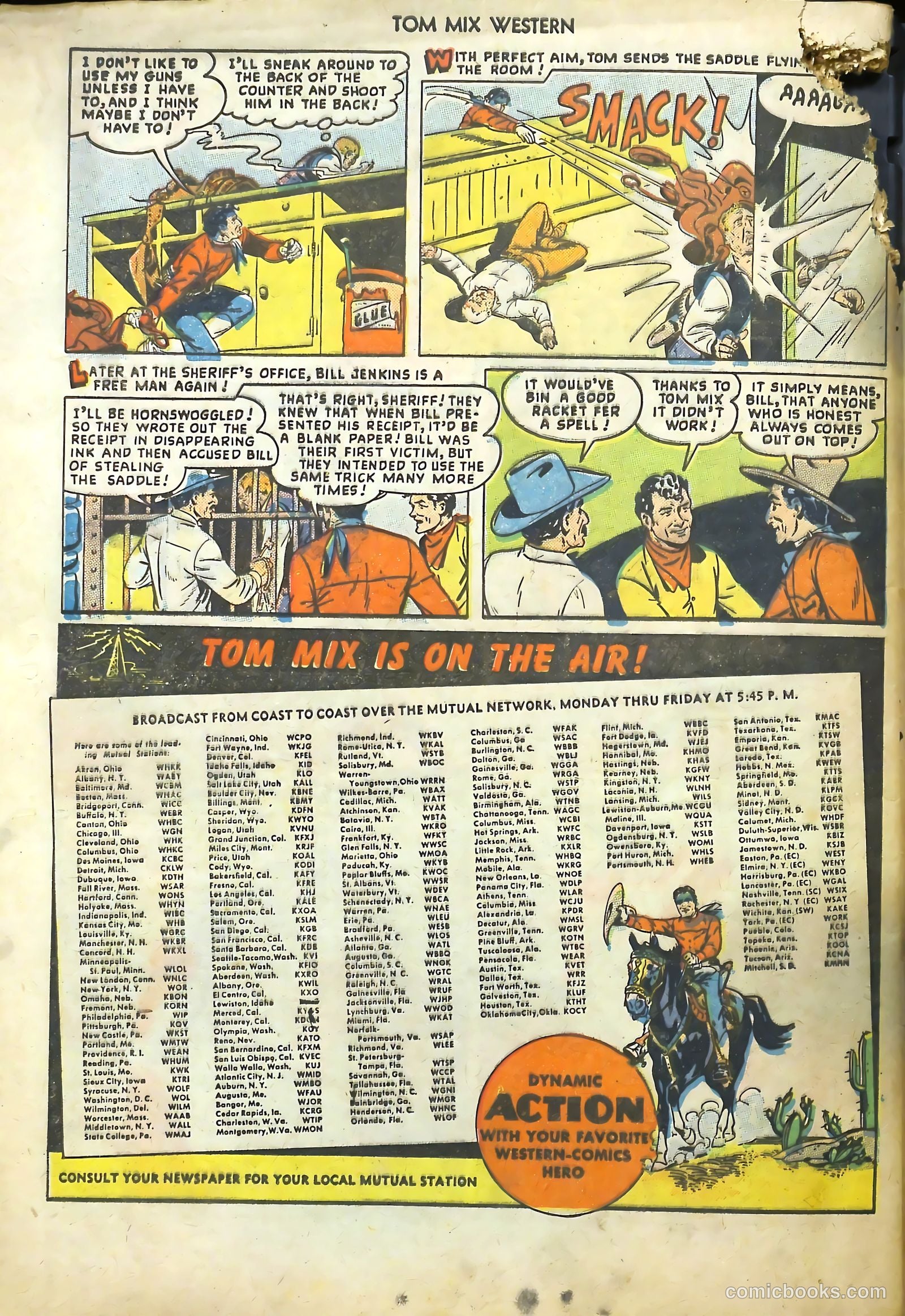 Tom Mix Western #20 (1949) — page 48 of 52