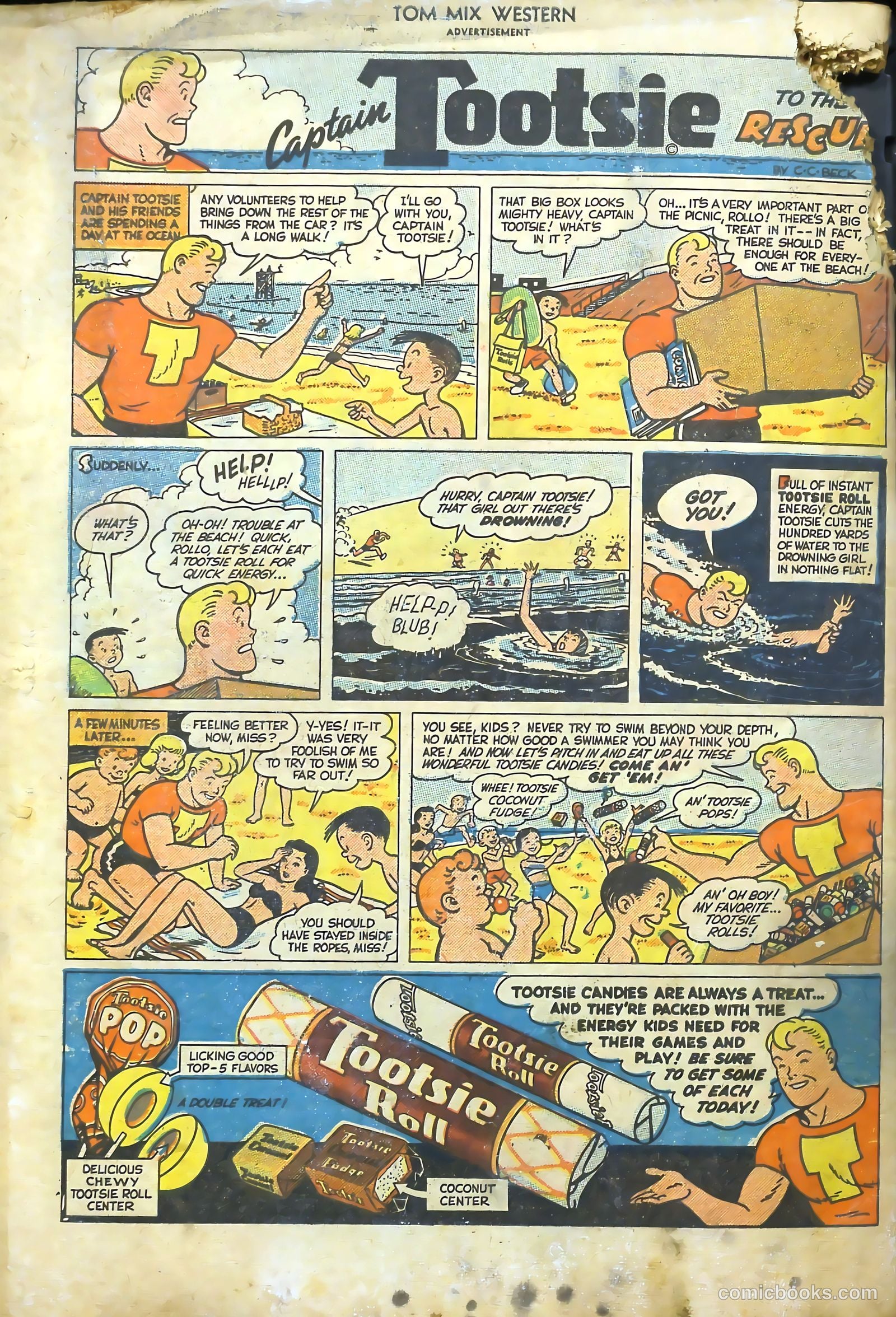 Tom Mix Western #20 (1949) — page 50 of 52