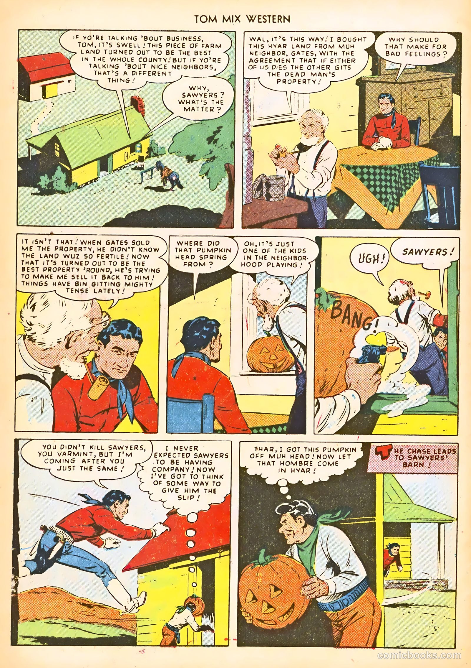 Tom Mix Western #21 (1949) — page 4 of 52