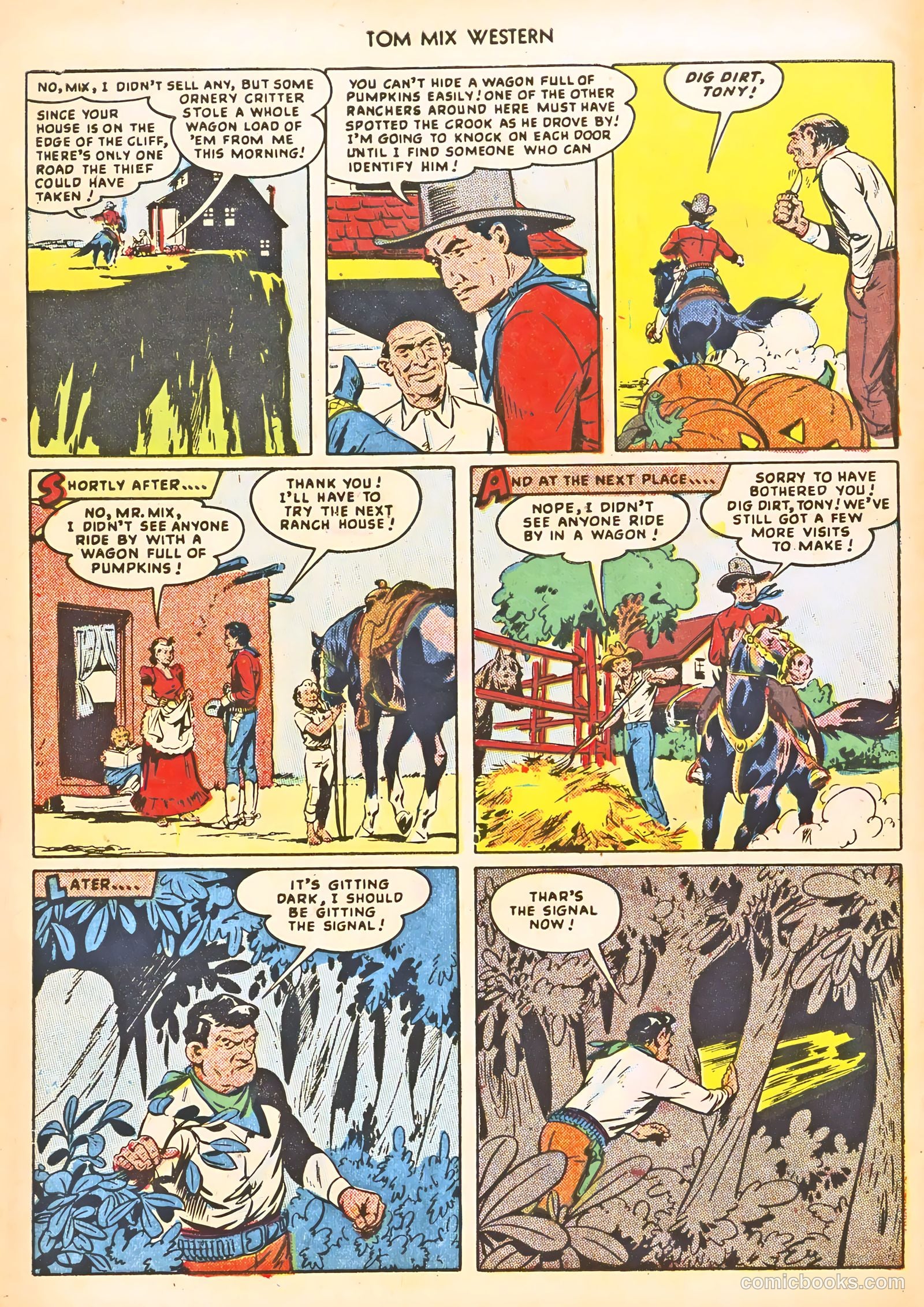 Tom Mix Western #21 (1949) — page 6 of 52