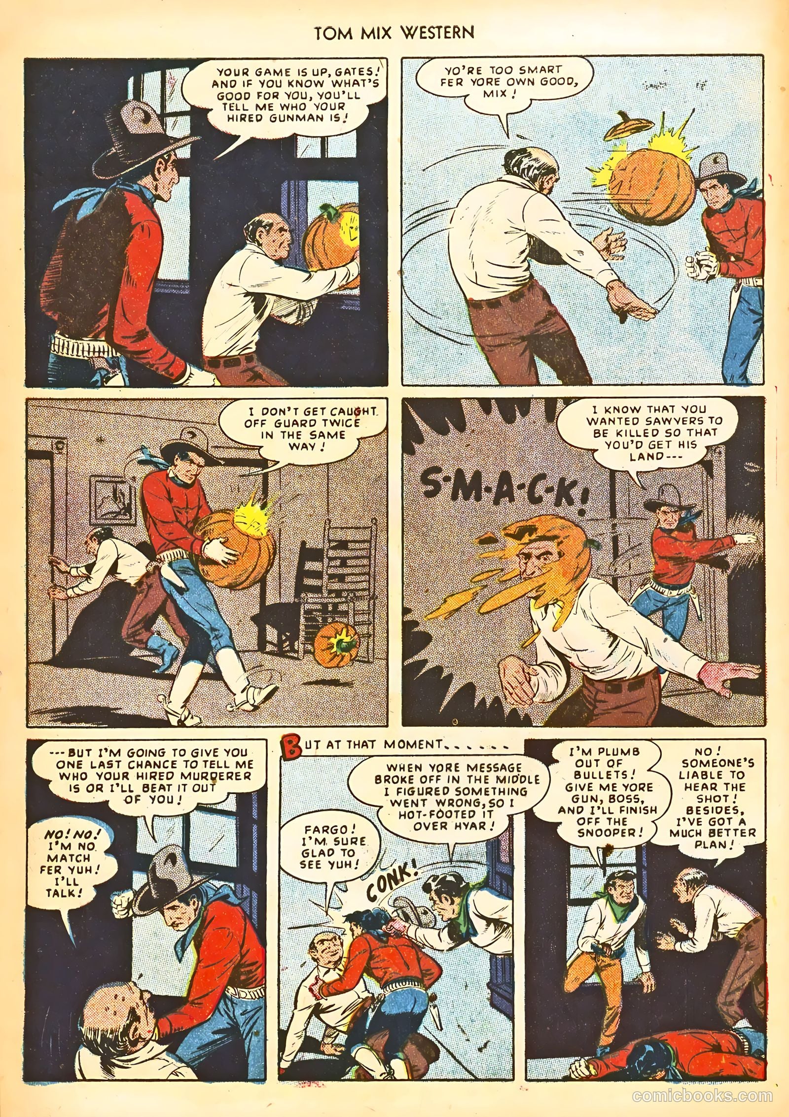 Tom Mix Western #21 (1949) — page 8 of 52