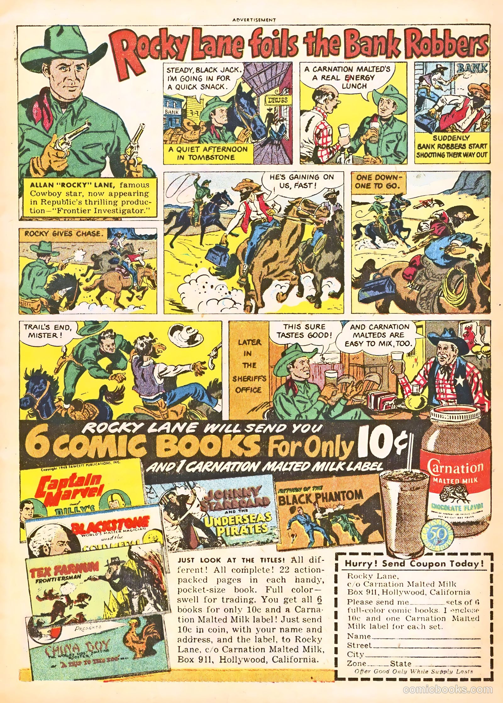 Tom Mix Western #21 (1949) — page 13 of 52