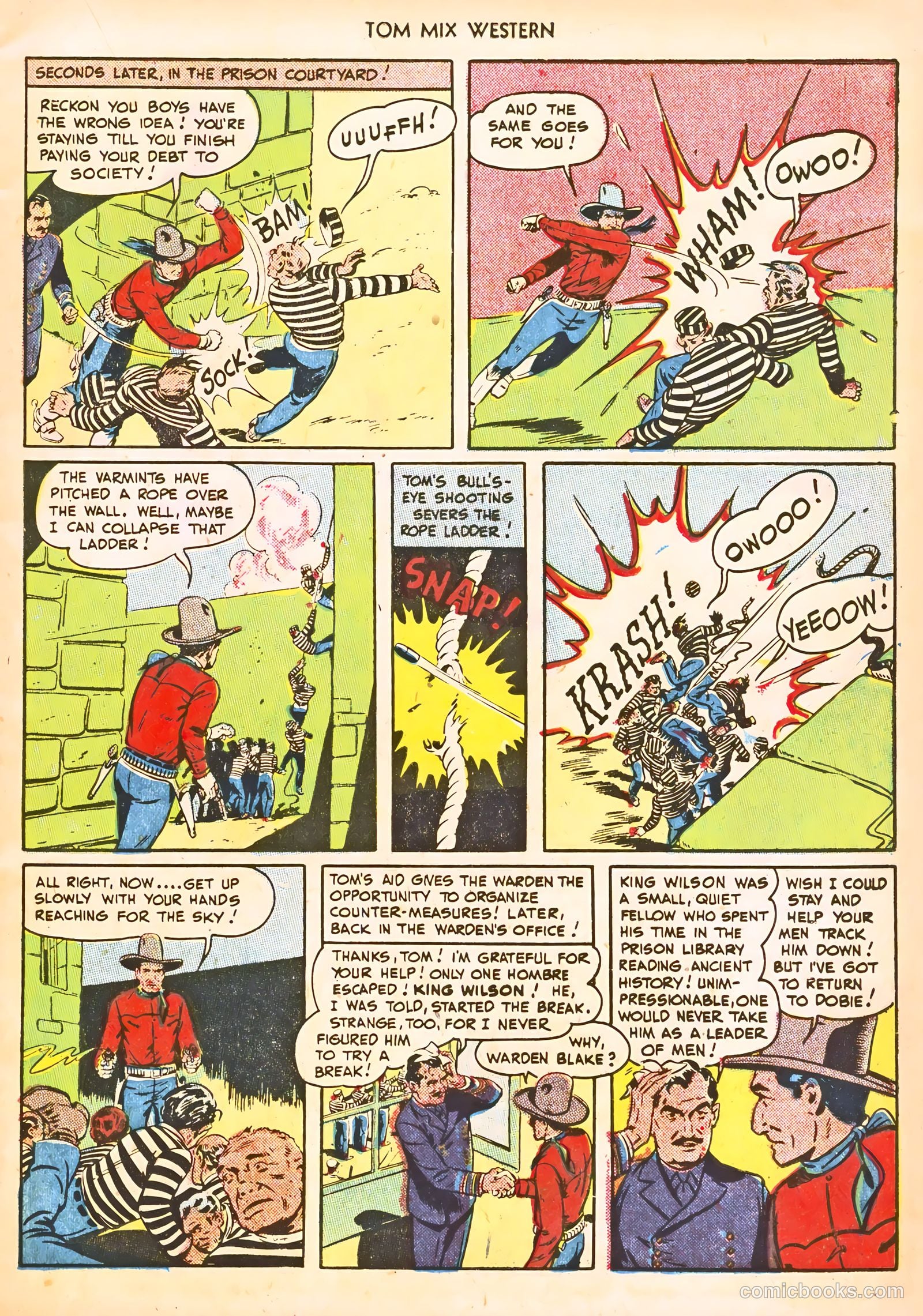 Tom Mix Western #21 (1949) — page 15 of 52