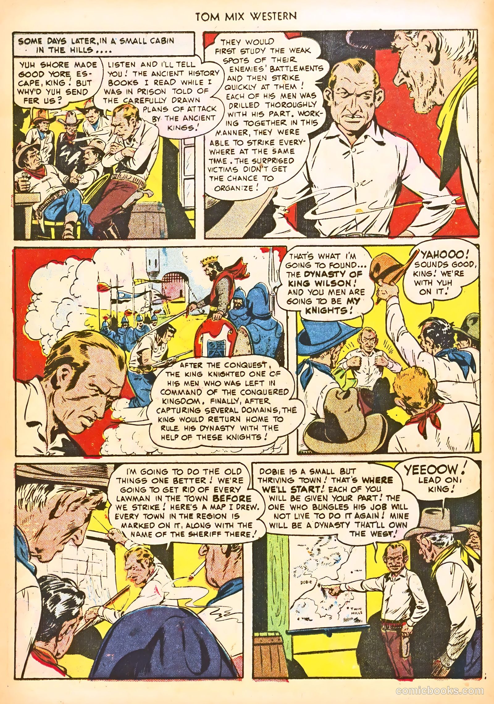 Tom Mix Western #21 (1949) — page 16 of 52