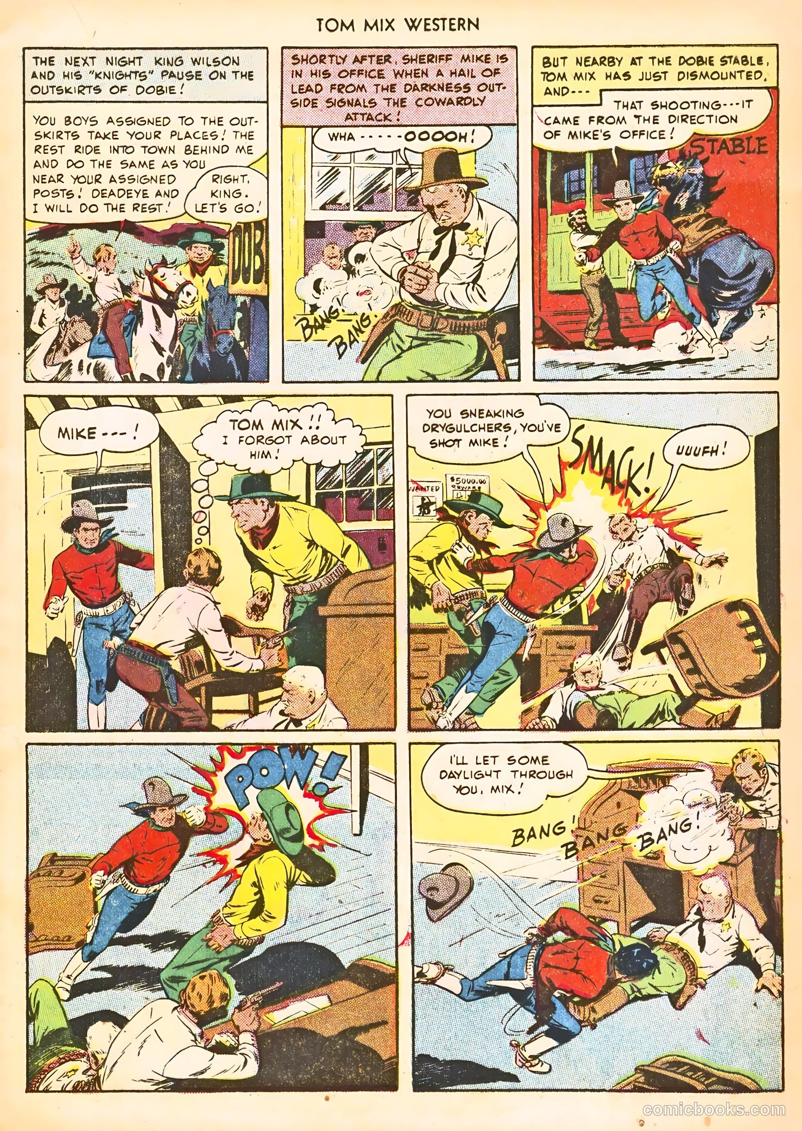 Tom Mix Western #21 (1949) — page 17 of 52