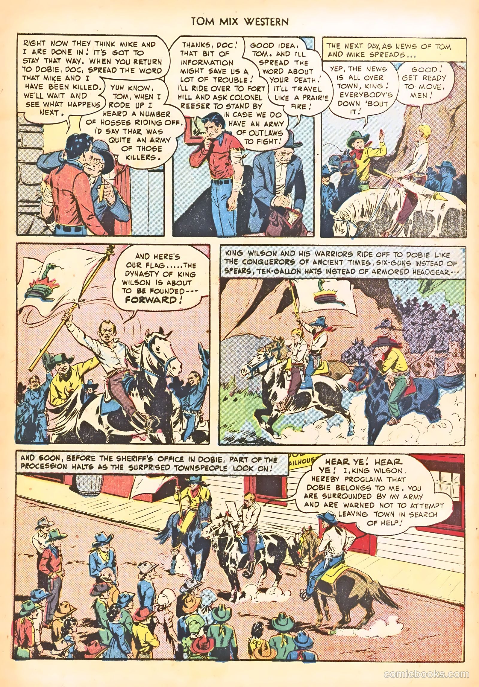 Tom Mix Western #21 (1949) — page 20 of 52