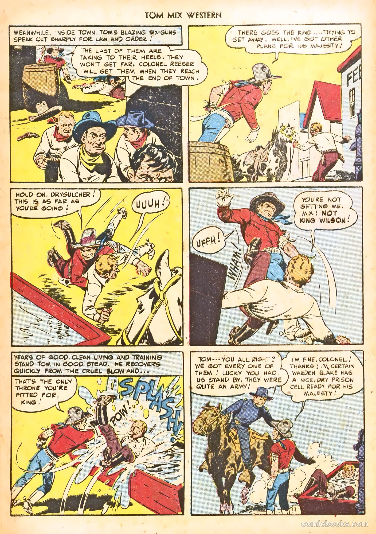 Tom Mix Western #21 (1949) — page 22 of 52