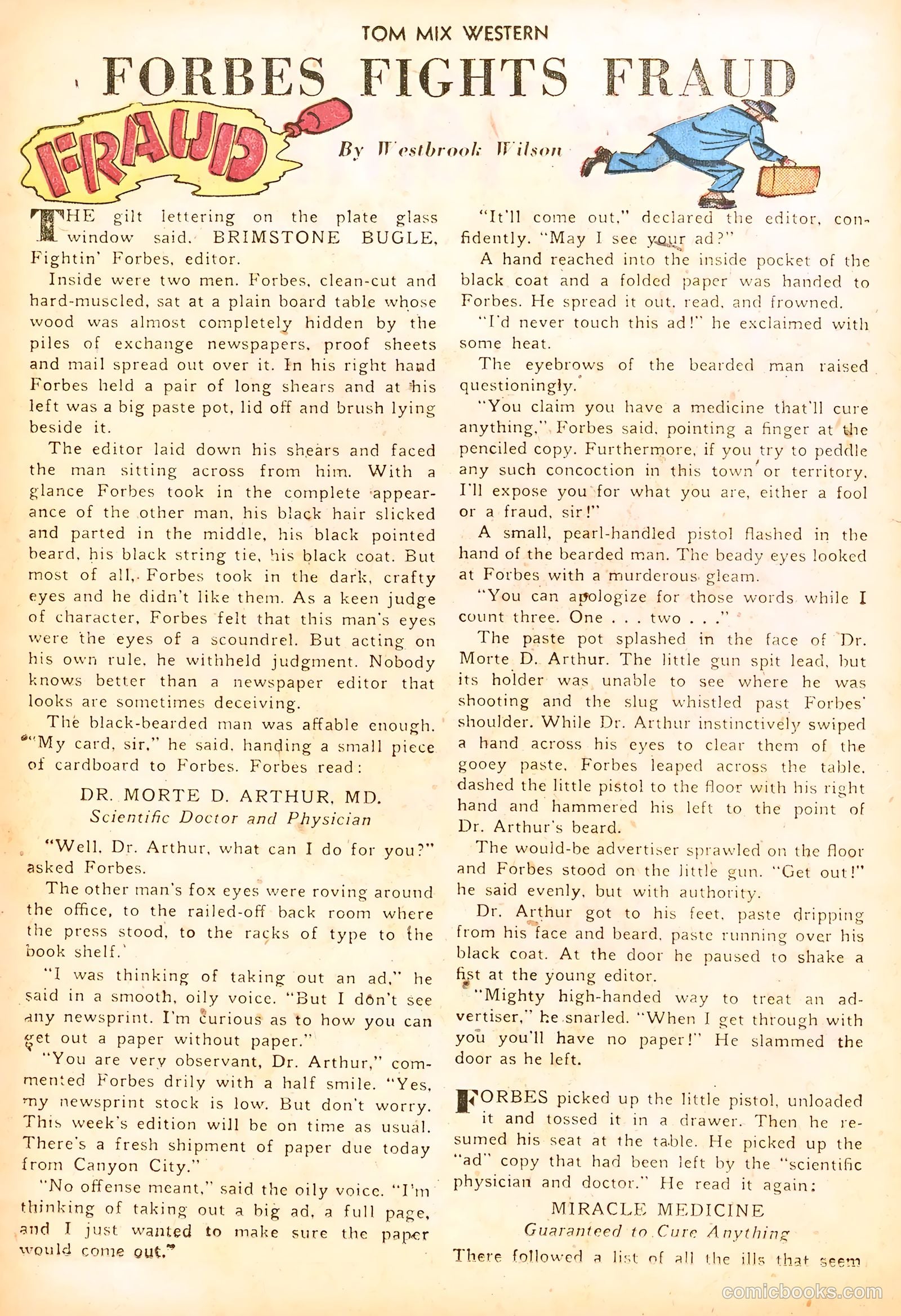 Tom Mix Western #21 (1949) — page 24 of 52