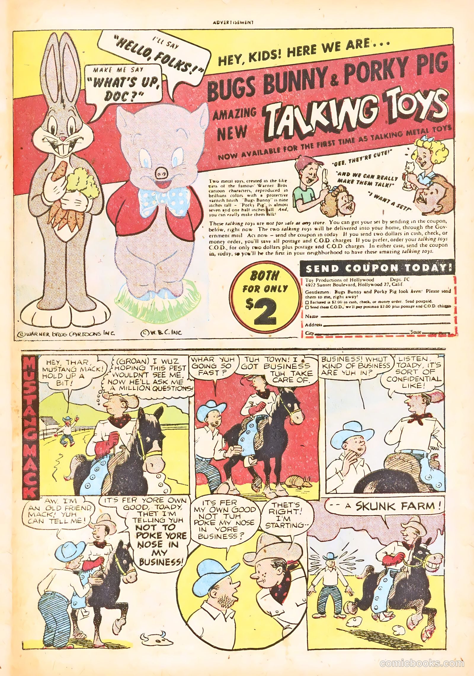 Tom Mix Western #21 (1949) — page 31 of 52