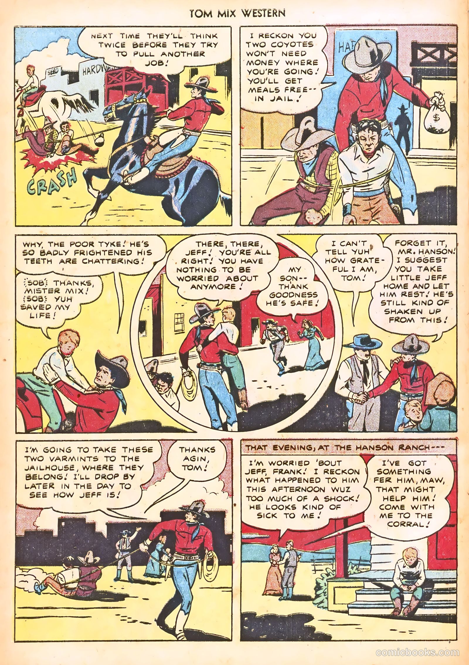 Tom Mix Western #21 (1949) — page 34 of 52