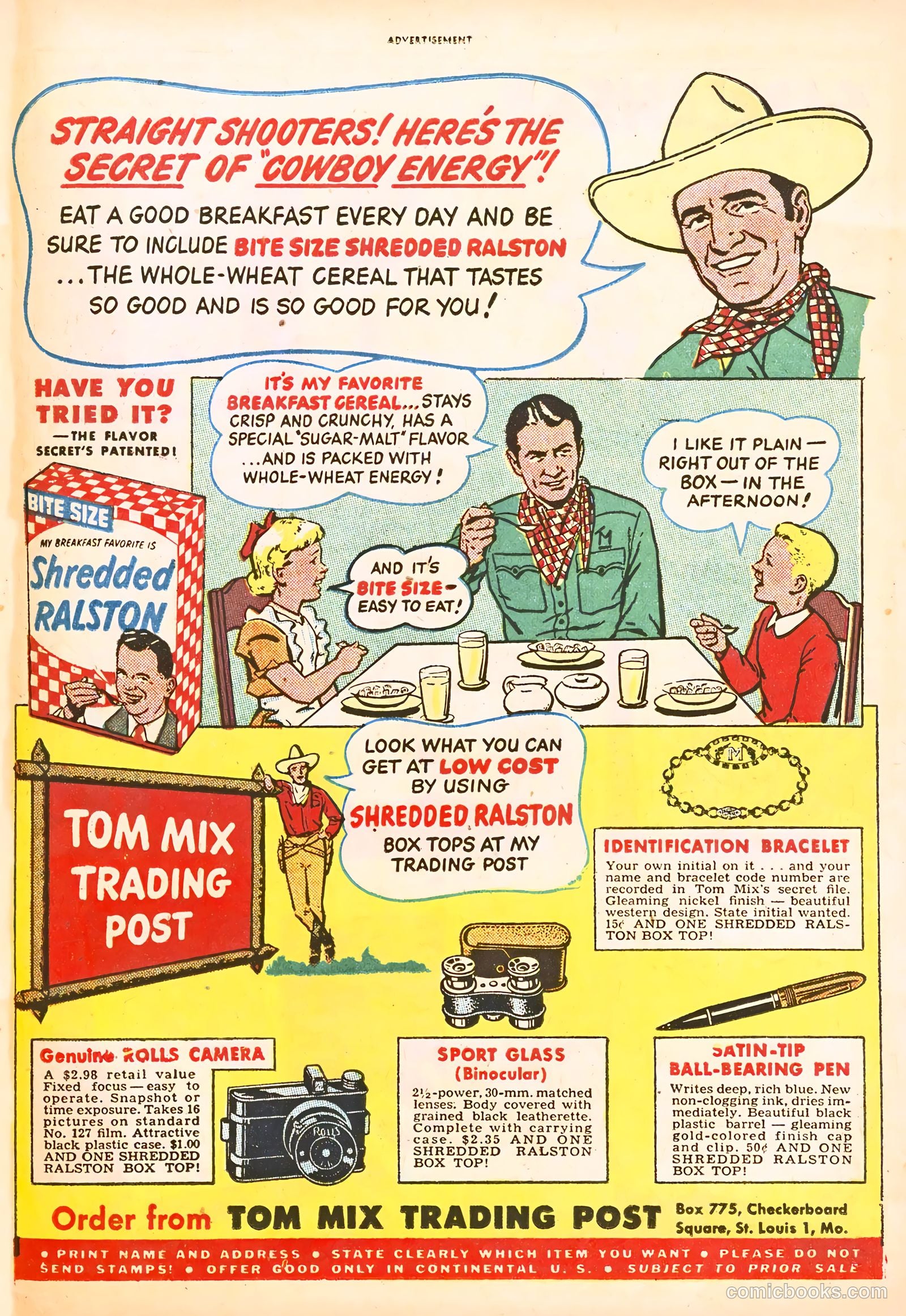 Tom Mix Western #21 (1949) — page 39 of 52