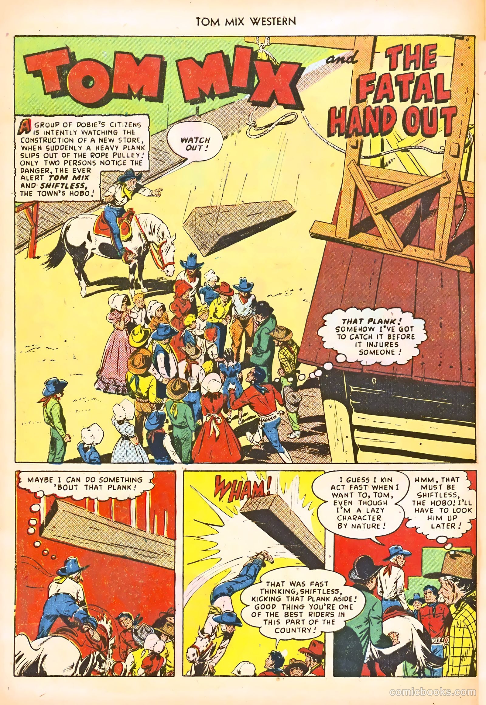 Tom Mix Western #21 (1949) — page 44 of 52