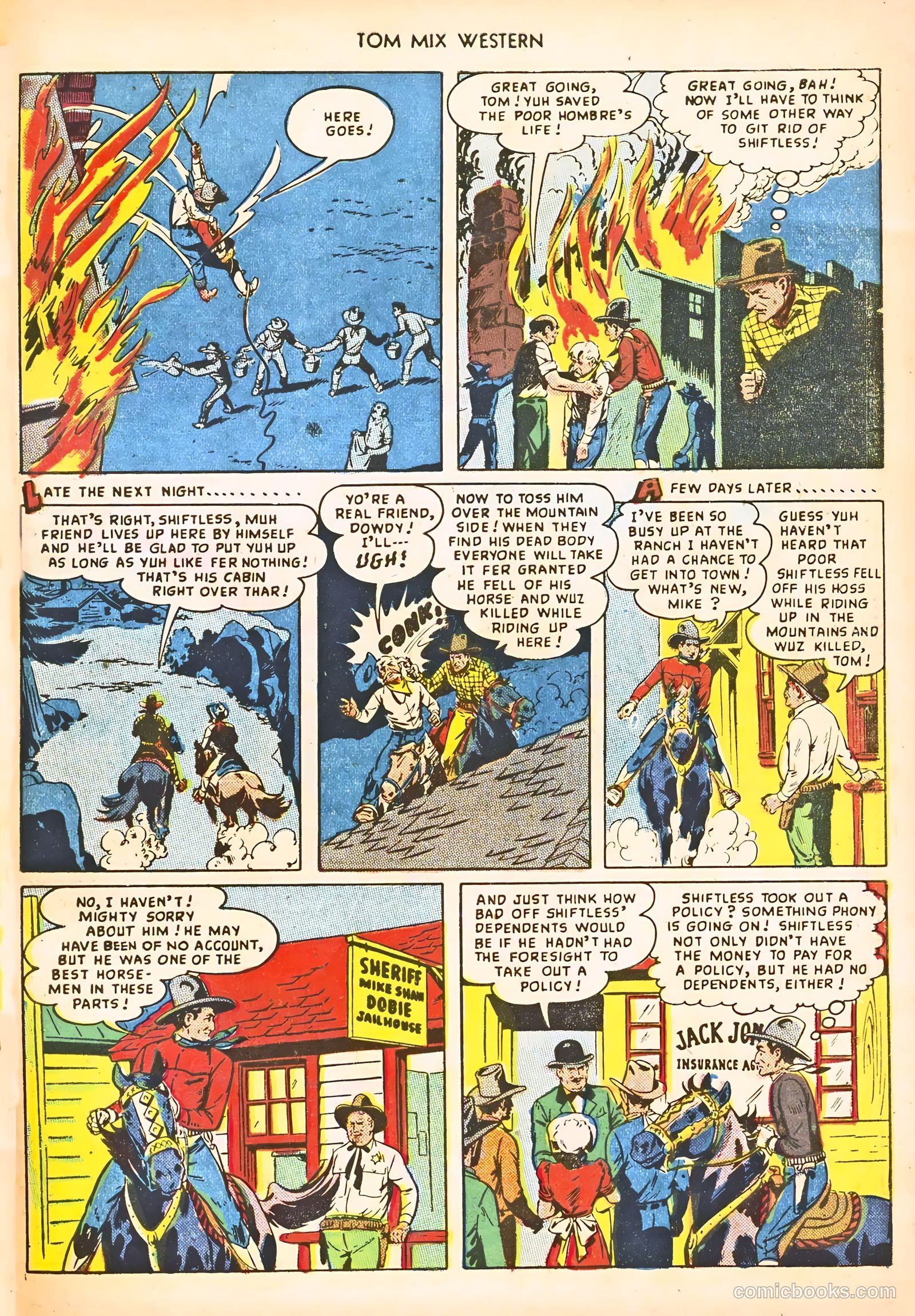 Tom Mix Western #21 (1949) — page 47 of 52