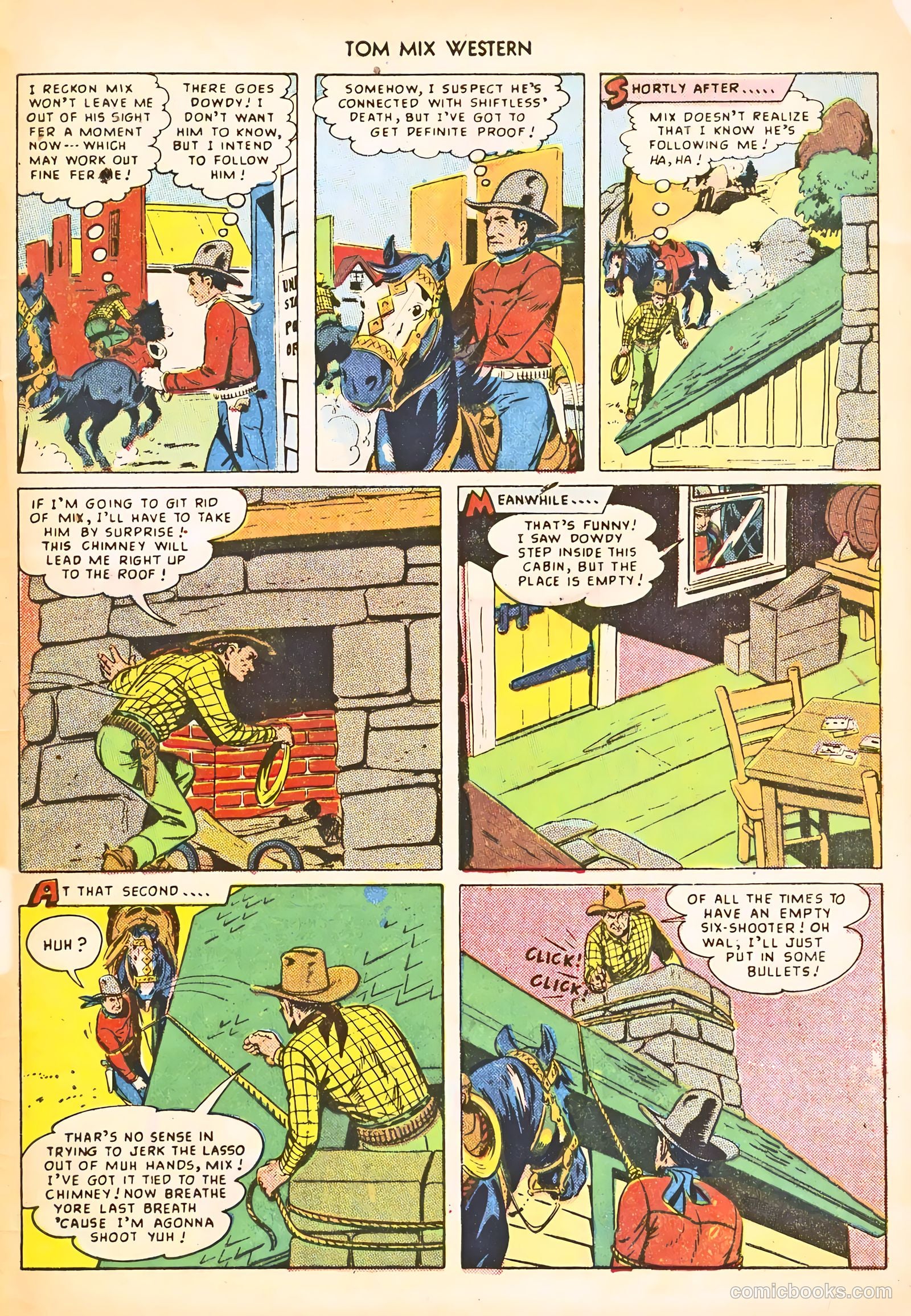 Tom Mix Western #21 (1949) — page 49 of 52