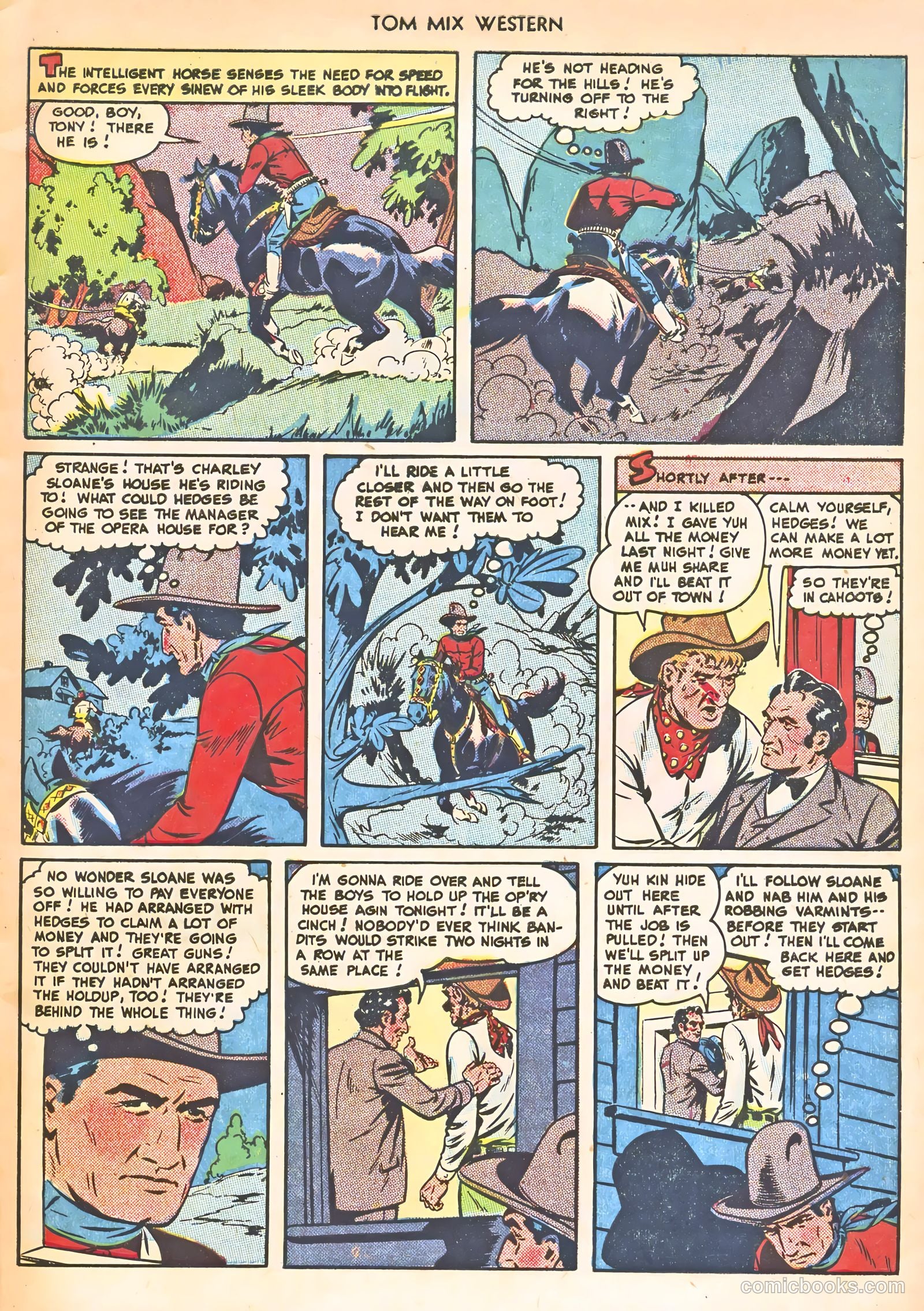 Tom Mix Western #22 (1949) — page 7 of 36