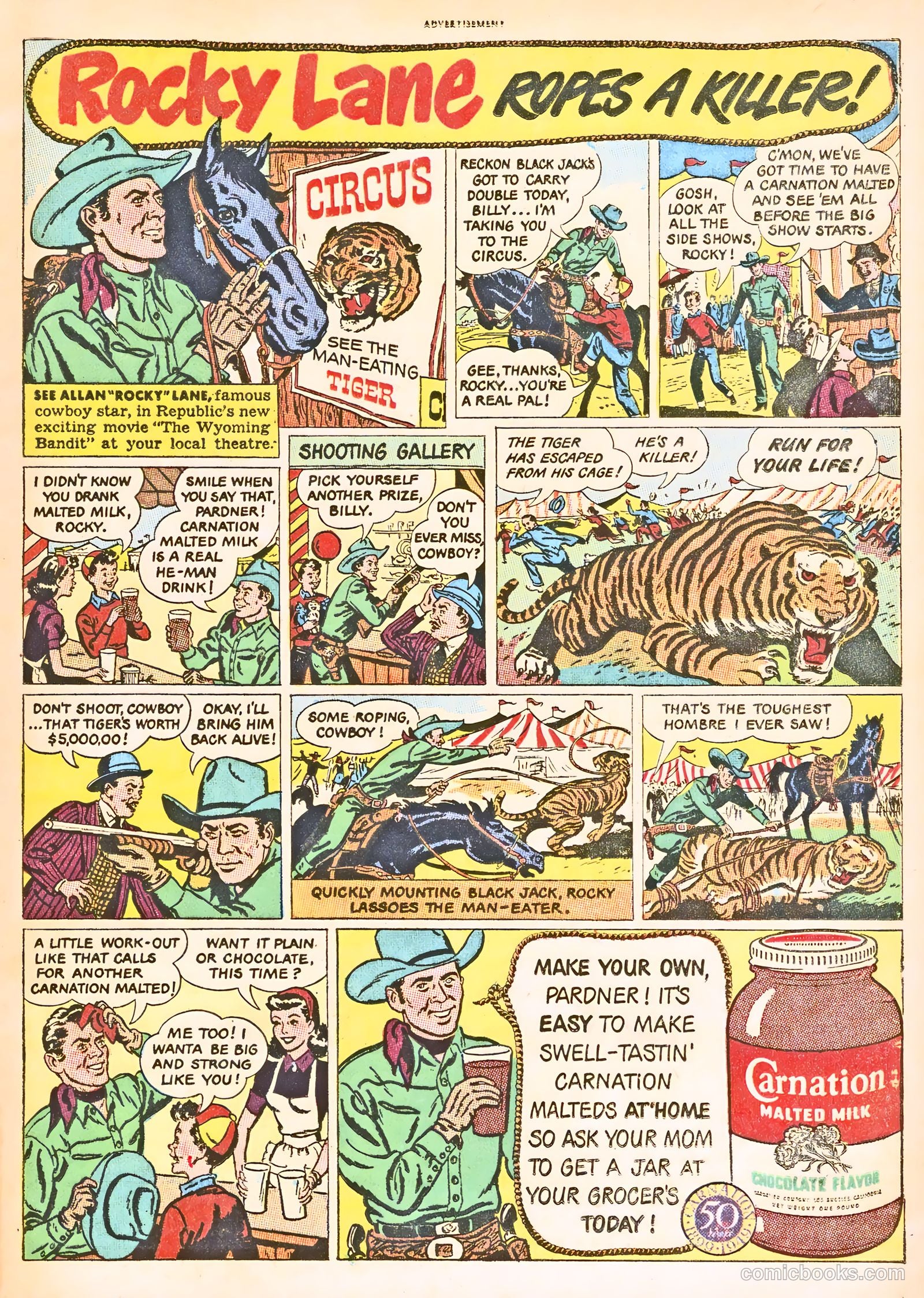 Tom Mix Western #22 (1949) — page 13 of 36
