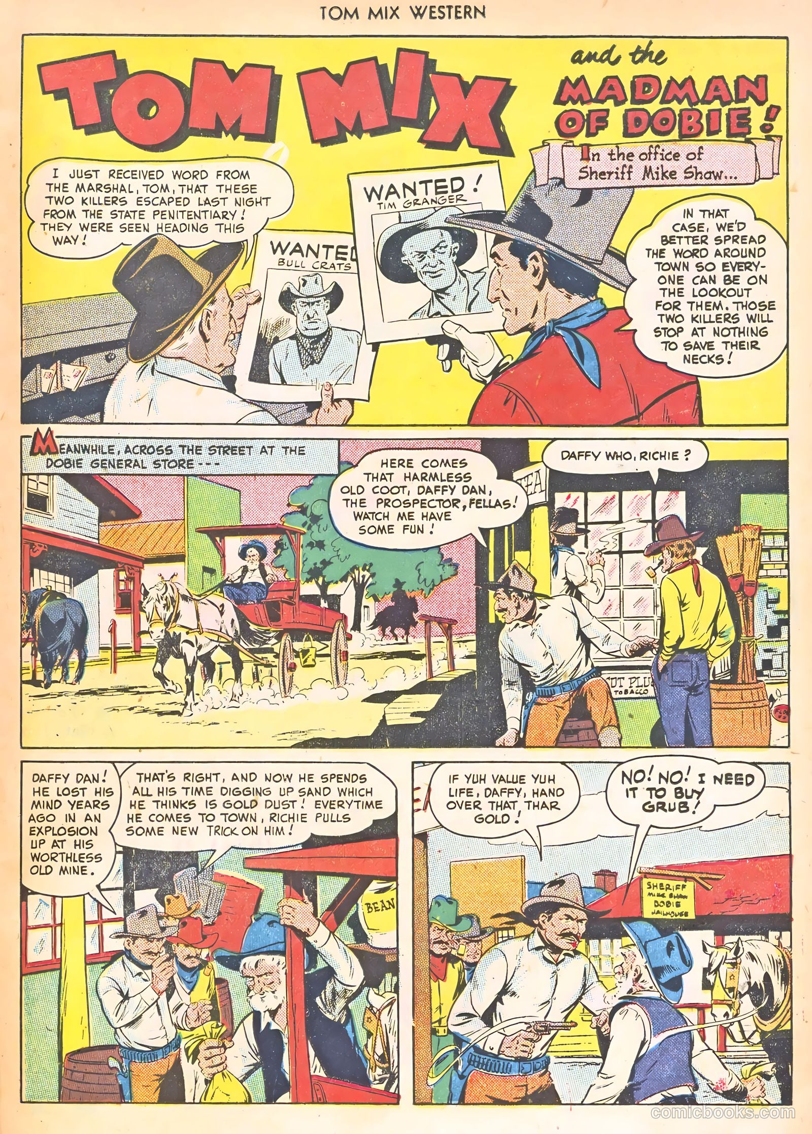 Tom Mix Western #22 (1949) — page 15 of 36