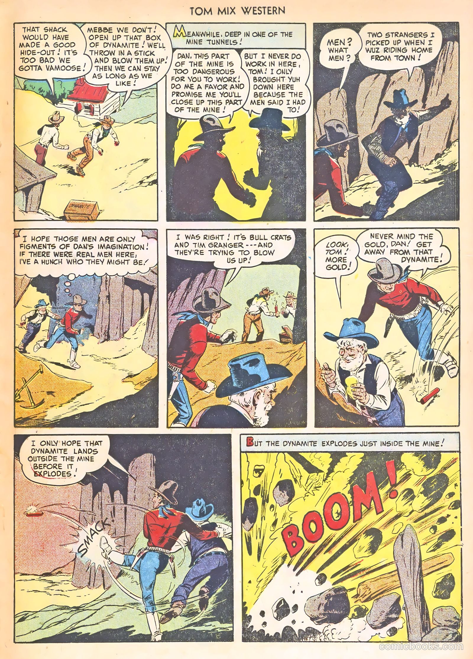Tom Mix Western #22 (1949) — page 19 of 36