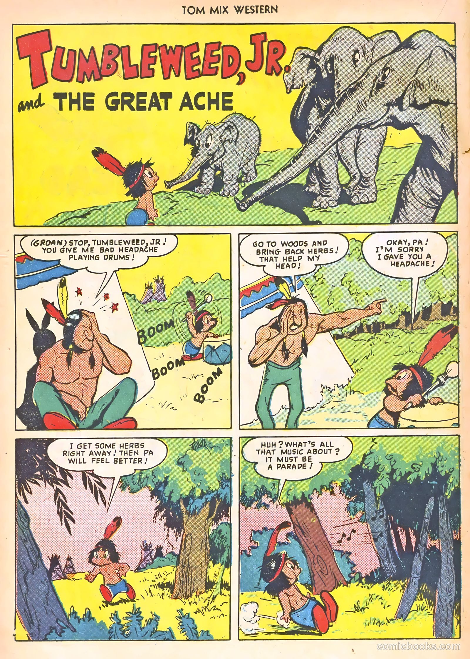 Tom Mix Western #22 (1949) — page 22 of 36