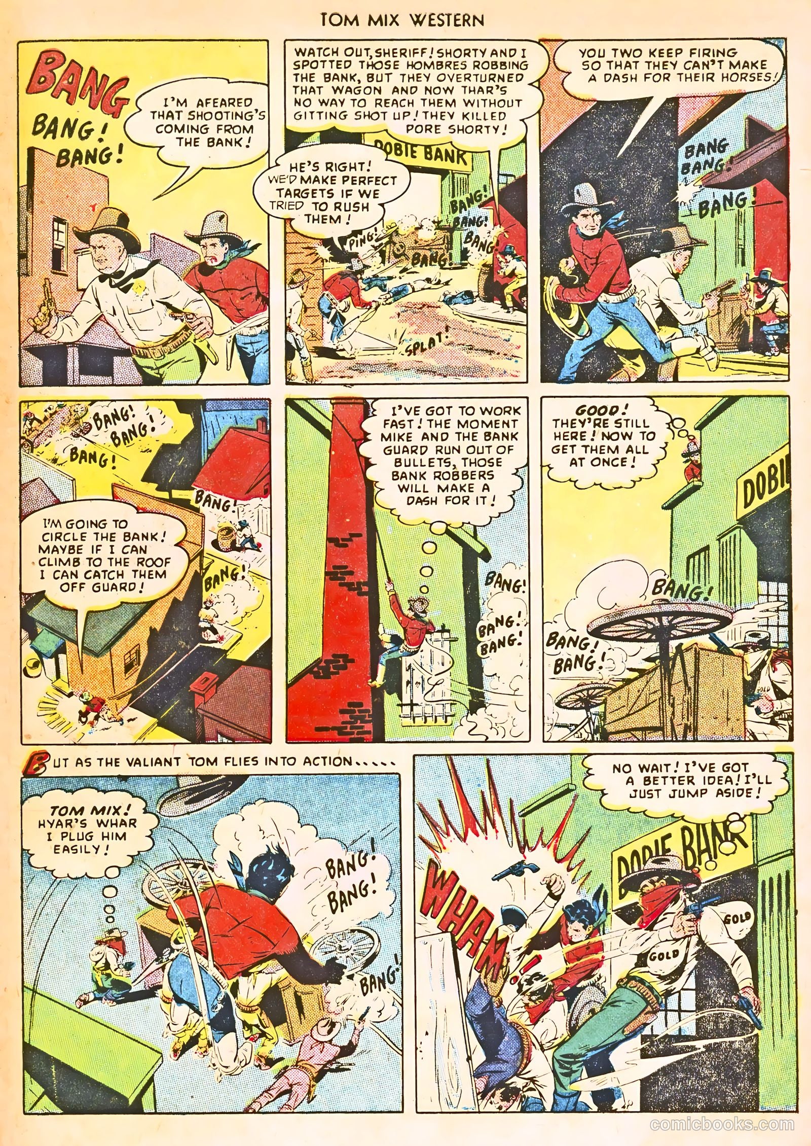 Tom Mix Western #22 (1949) — page 27 of 36