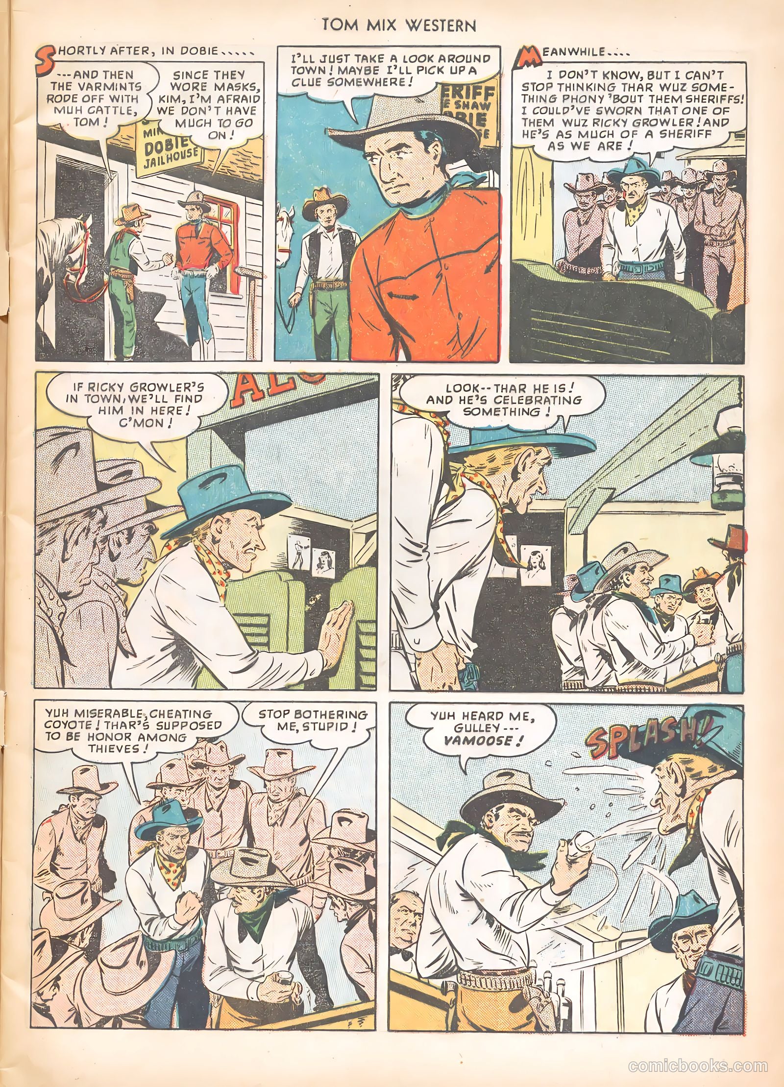 Tom Mix Western #23 (1949) — page 5 of 52