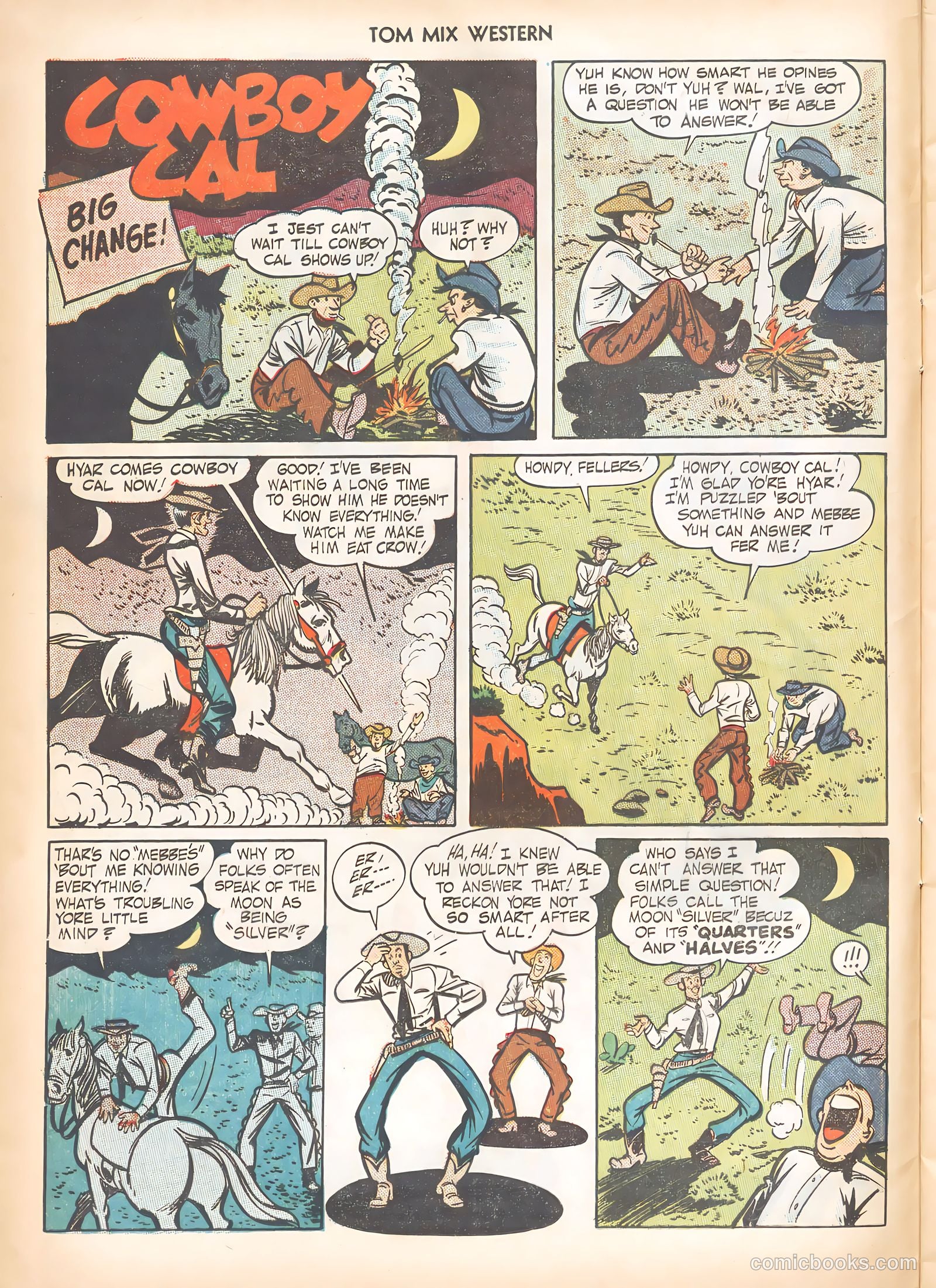 Tom Mix Western #23 (1949) — page 12 of 52