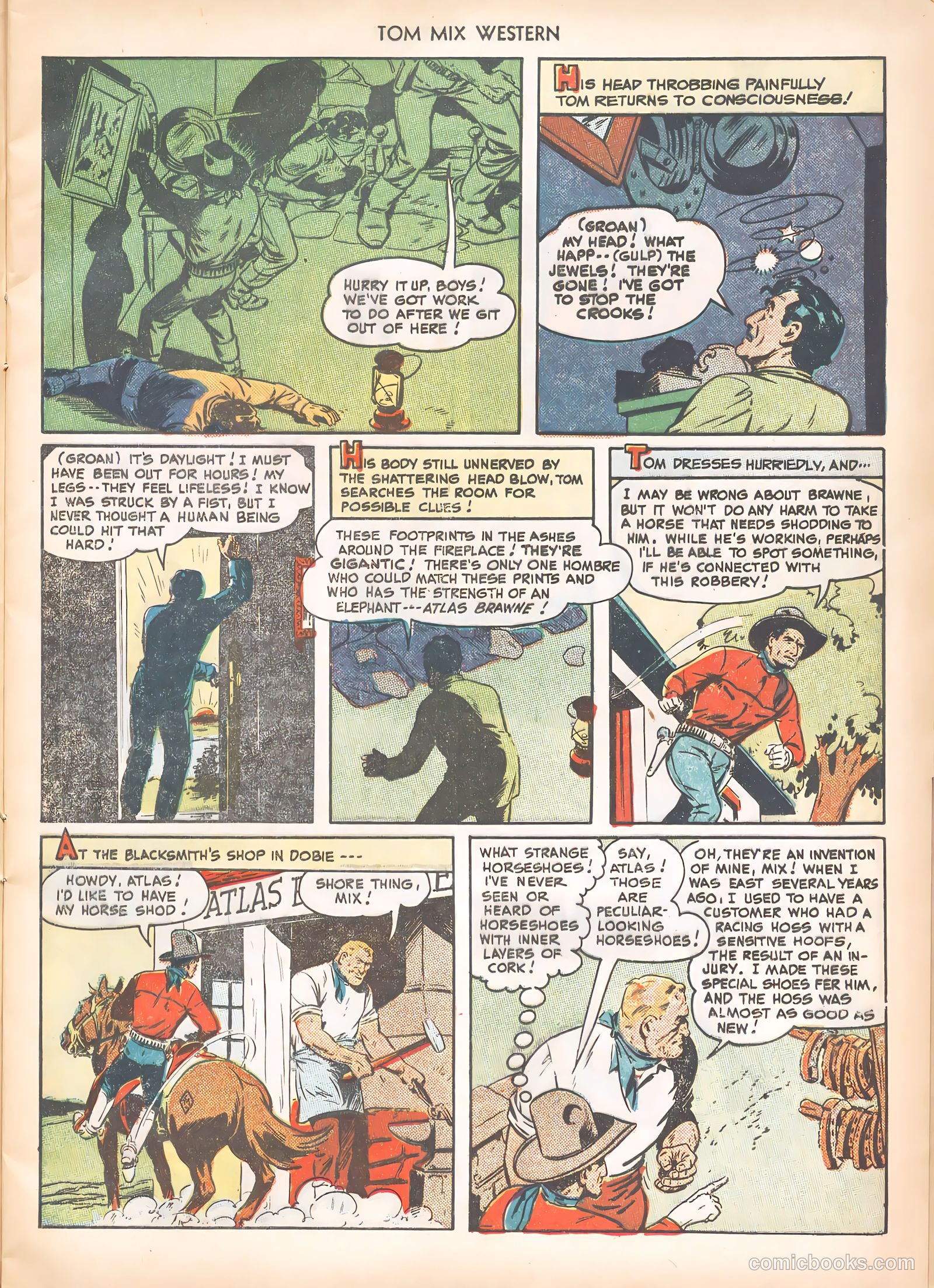 Tom Mix Western #23 (1949) — page 17 of 52