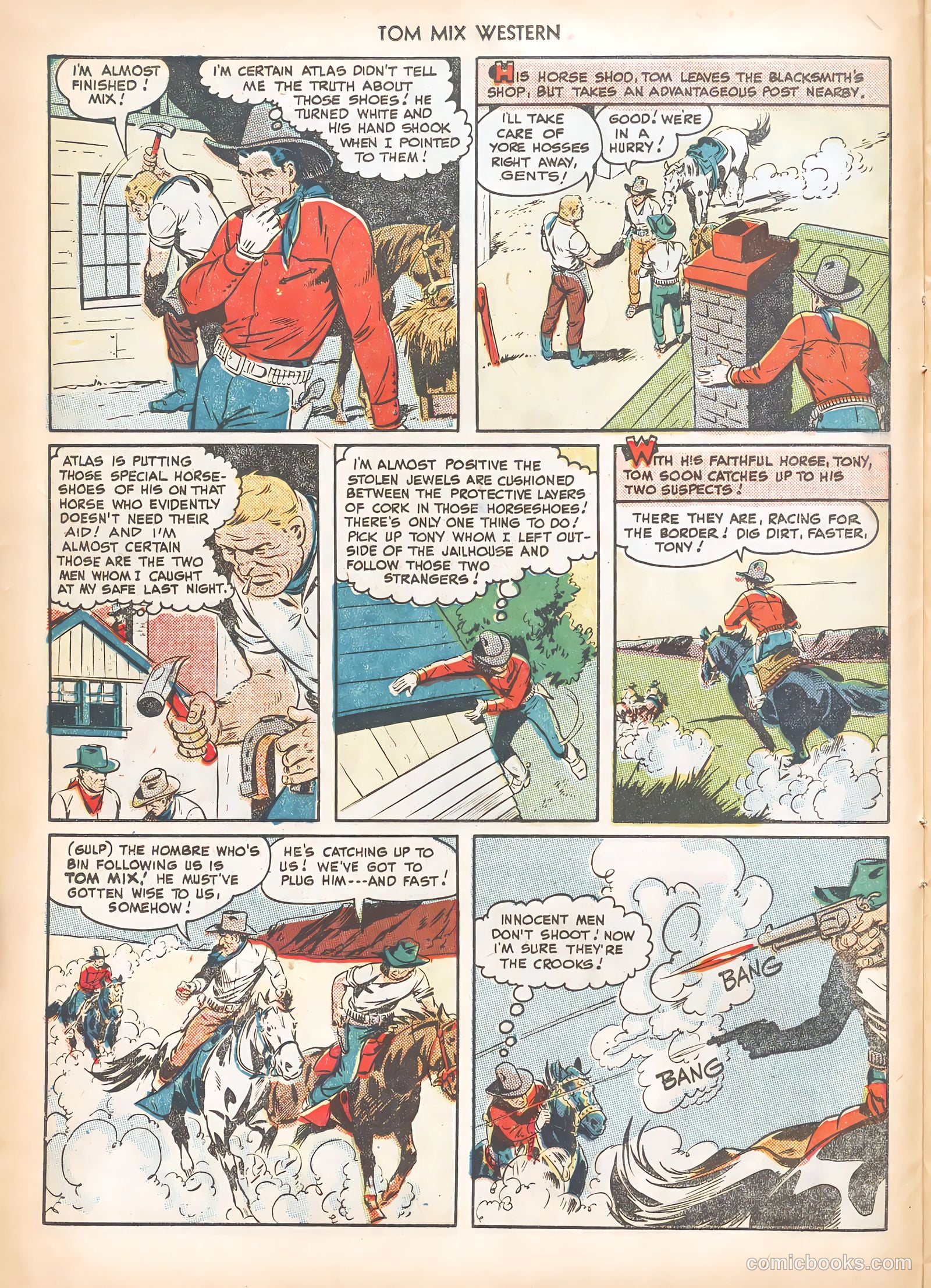 Tom Mix Western #23 (1949) — page 18 of 52