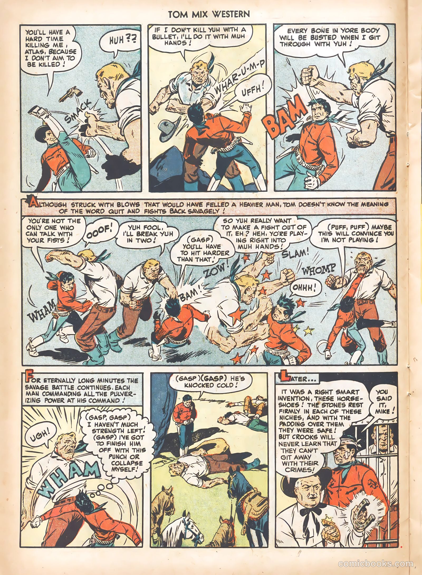 Tom Mix Western #23 (1949) — page 20 of 52