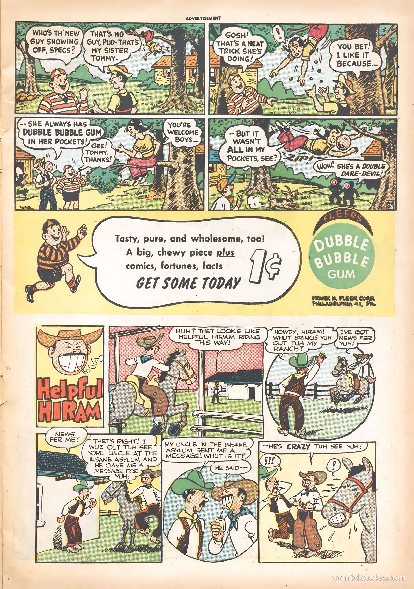 Tom Mix Western #23 (1949) — page 21 of 52