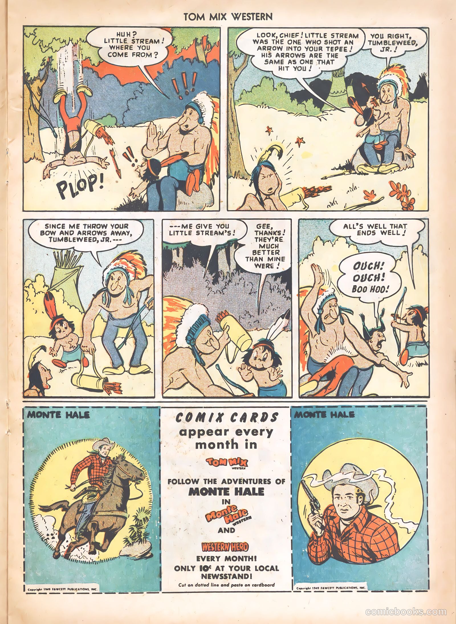 Tom Mix Western #23 (1949) — page 25 of 52