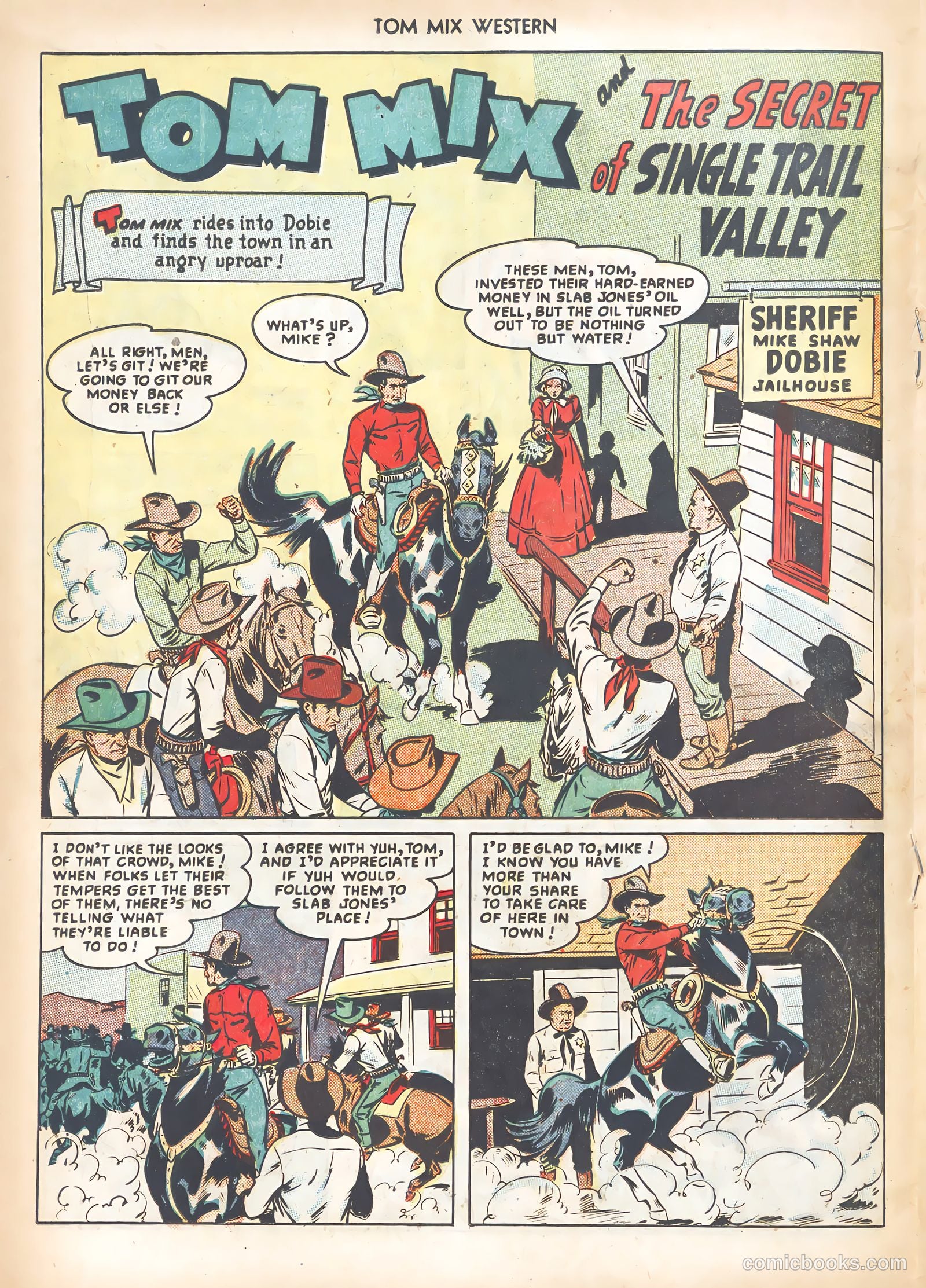 Tom Mix Western #23 (1949) — page 26 of 52